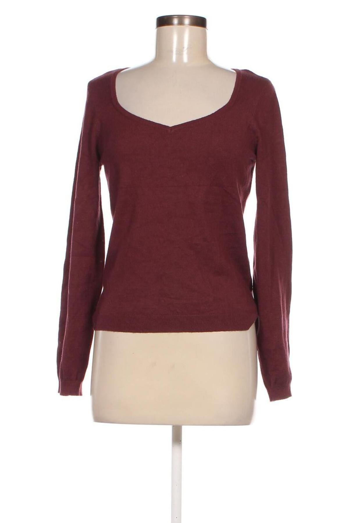 Дамски пуловер Vero Moda, Размер L, Цвят Червен, Цена 6,48 лв.