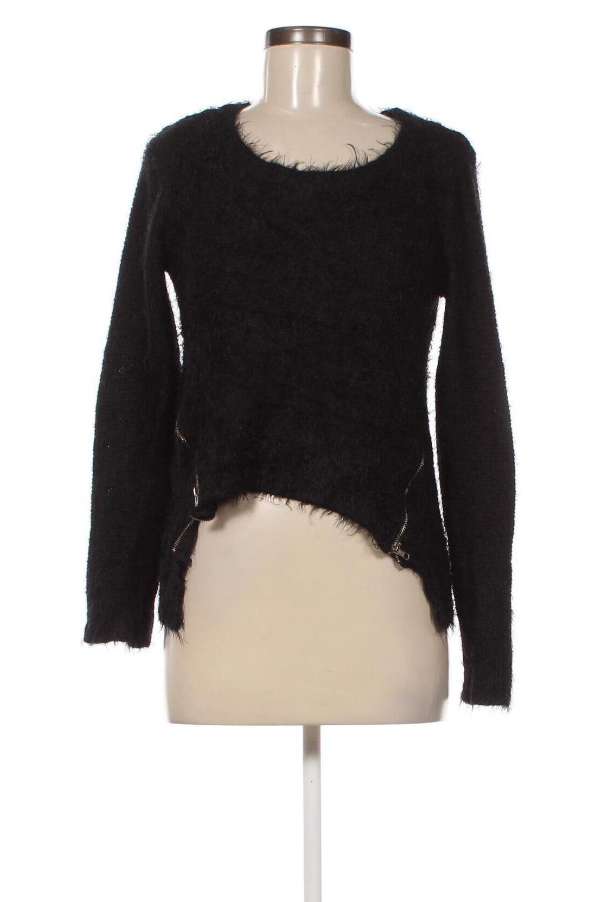 Дамски пуловер Vert De Rage, Размер M, Цвят Черен, Цена 8,41 лв.