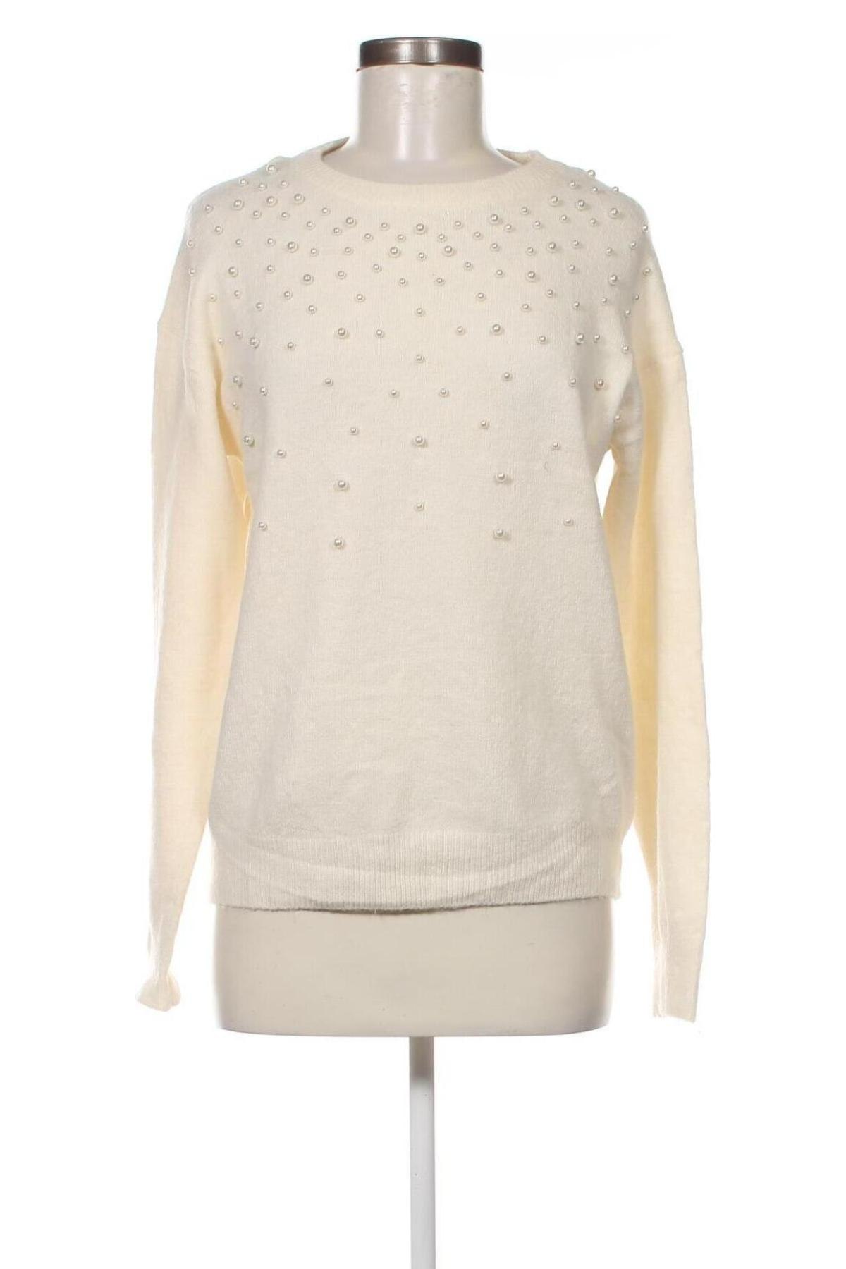 Γυναικείο πουλόβερ Yessica, Μέγεθος XS, Χρώμα Εκρού, Τιμή 4,31 €