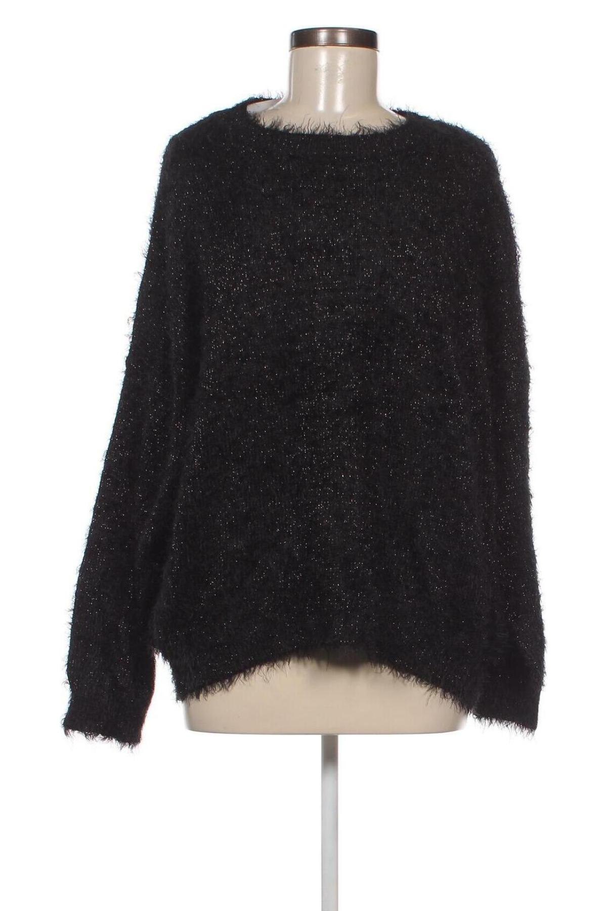 Γυναικείο πουλόβερ Yessica, Μέγεθος XL, Χρώμα Μαύρο, Τιμή 7,36 €