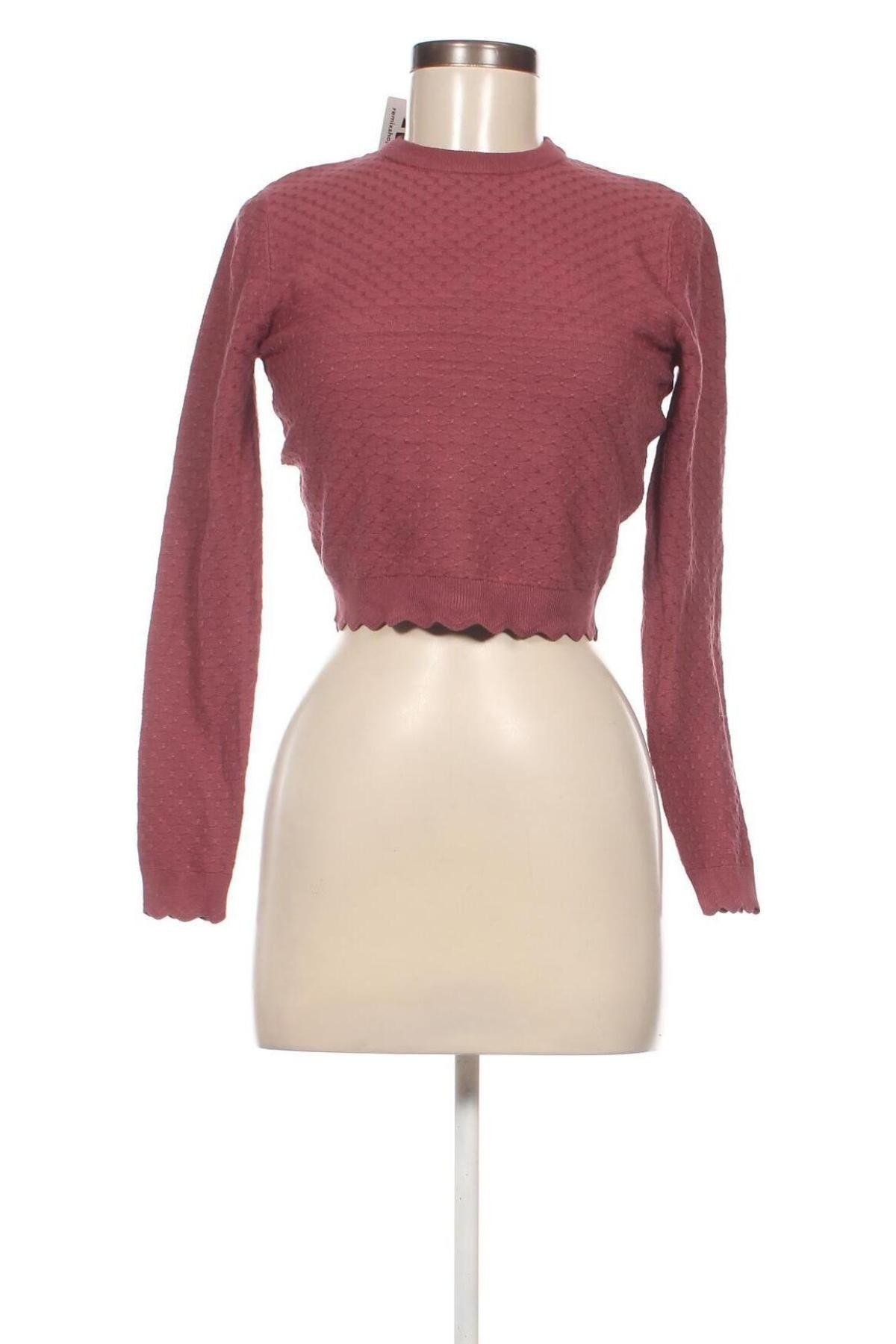 Дамски пуловер Zara, Размер M, Цвят Розов, Цена 20,00 лв.