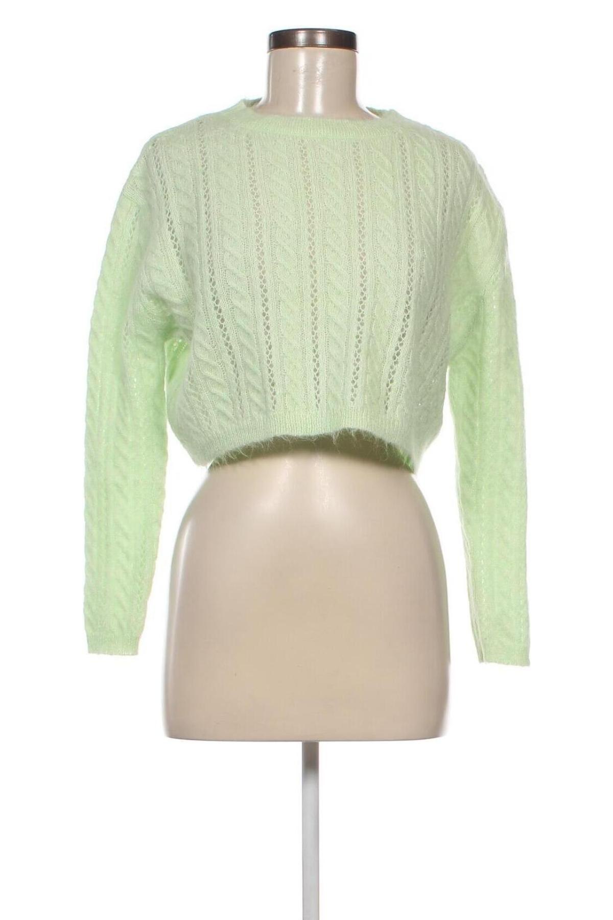 Γυναικείο πουλόβερ Zara, Μέγεθος S, Χρώμα Πράσινο, Τιμή 14,85 €