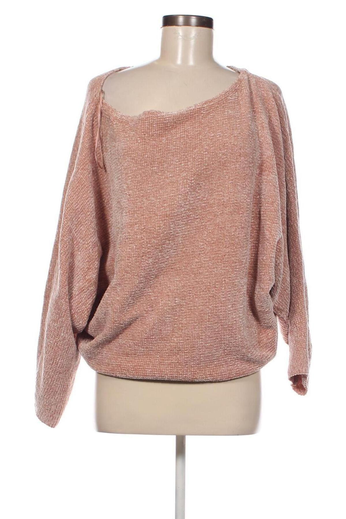 Дамски пуловер Zara Knitwear, Размер M, Цвят Розов, Цена 8,40 лв.