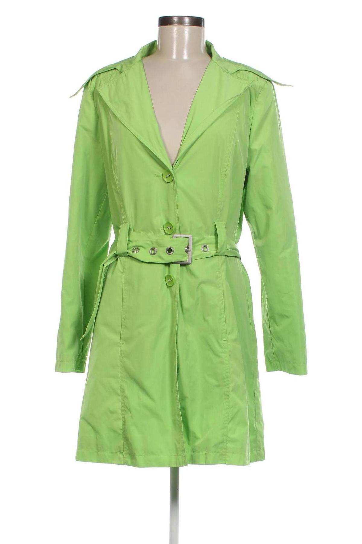 Дамски шлифер Cecilia Classics, Размер M, Цвят Зелен, Цена 32,30 лв.