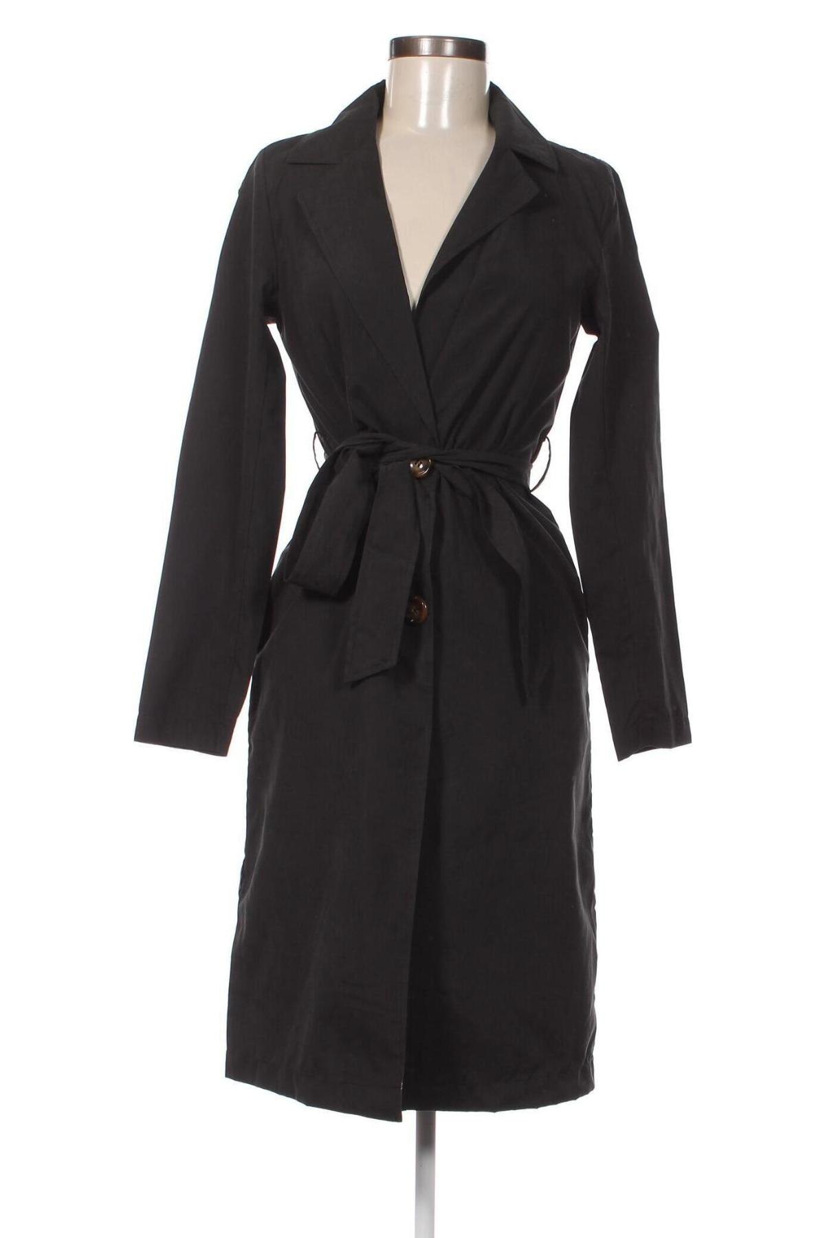 Damen Trench Coat Jdy, Größe XXS, Farbe Schwarz, Preis € 9,28