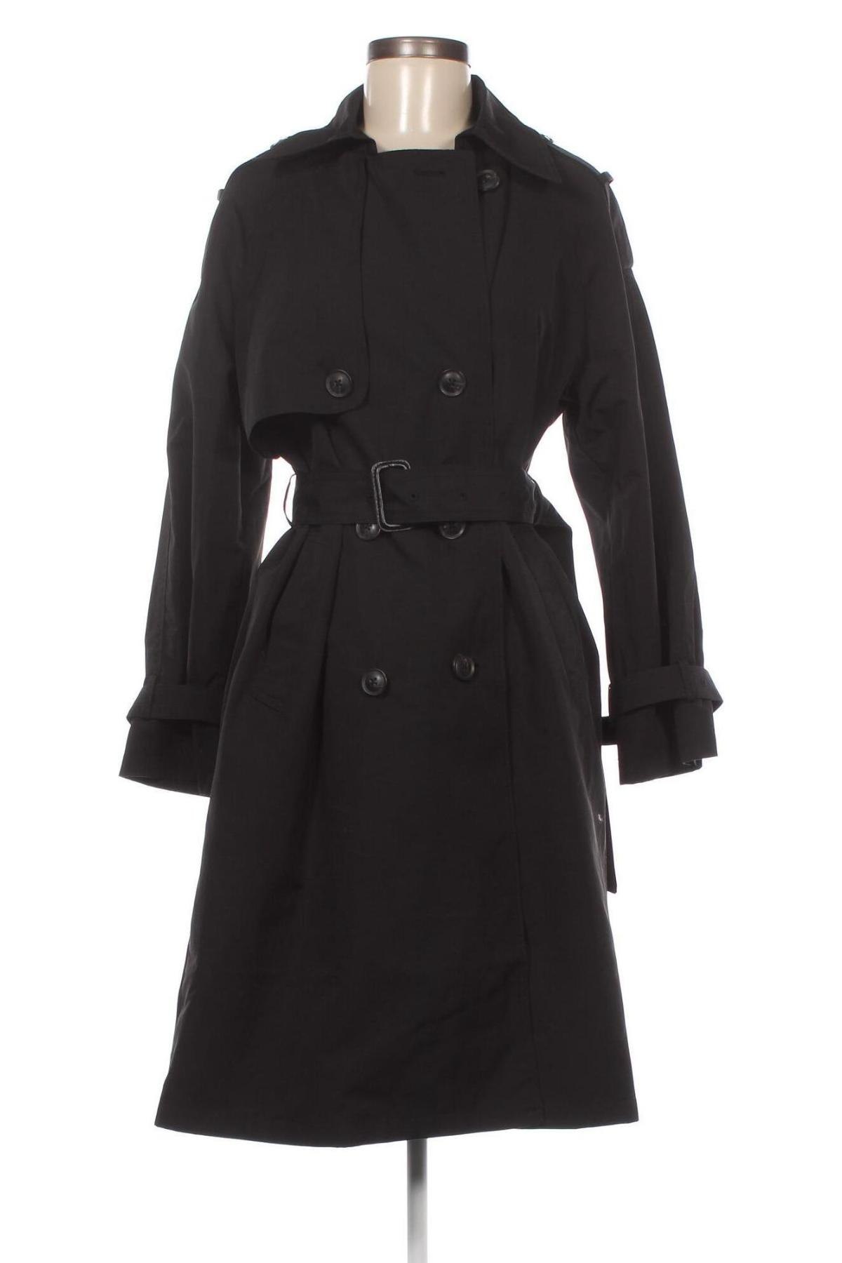 Damen Trench Coat Vero Moda, Größe M, Farbe Schwarz, Preis € 48,97