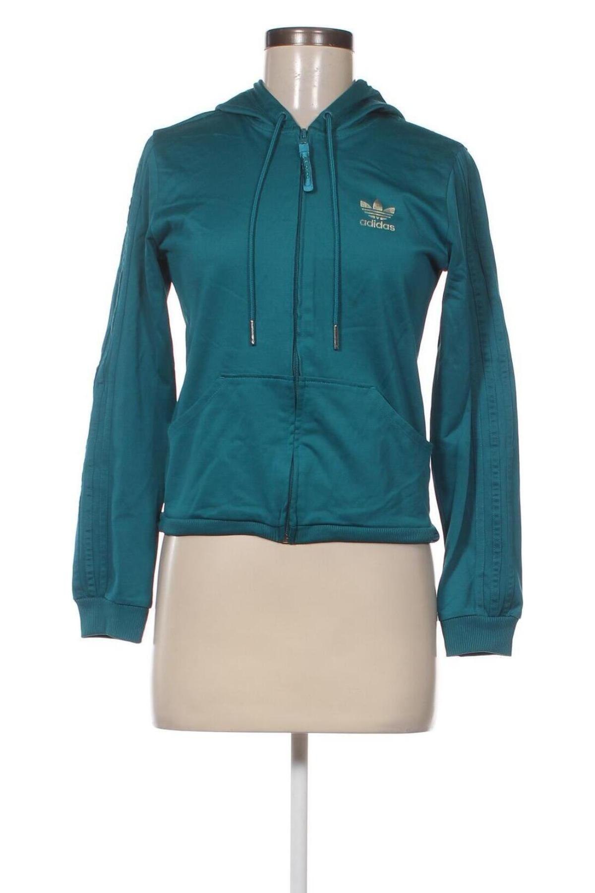 Női sweatshirt Adidas Originals, Méret M, Szín Zöld, Ár 8 626 Ft