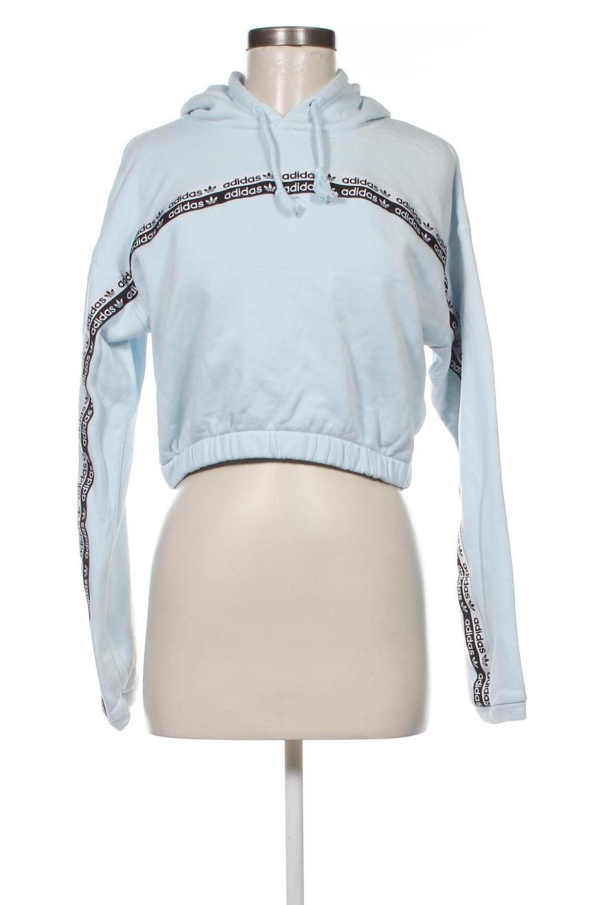 Damen Sweatshirt Adidas Originals, Größe M, Farbe Blau, Preis 27,10 €