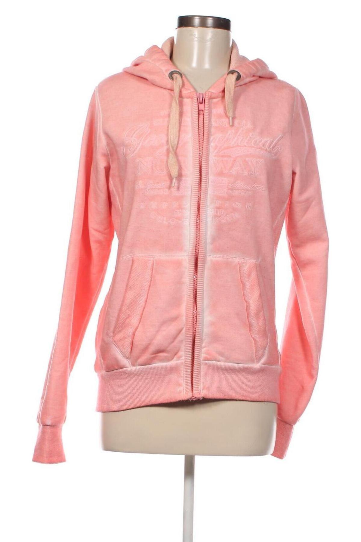 Damen Sweatshirt Geographical Norway, Größe L, Farbe Rosa, Preis € 13,53