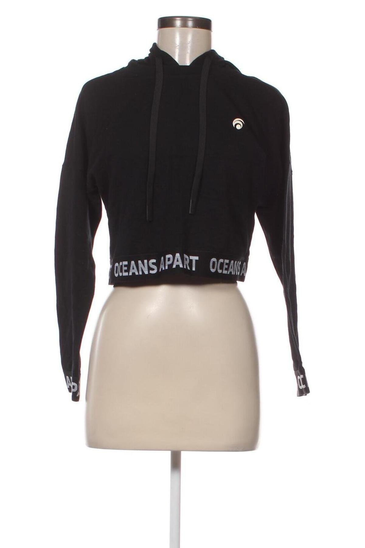 Γυναικείο φούτερ Oceans Apart, Μέγεθος S, Χρώμα Μαύρο, Τιμή 21,03 €