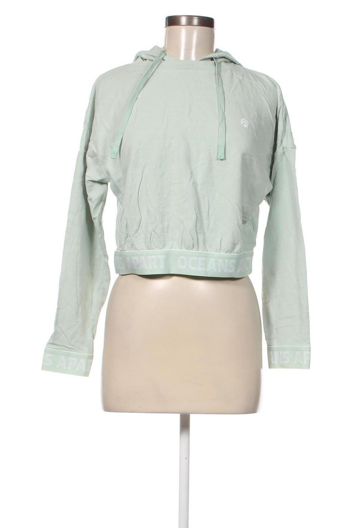 Γυναικείο φούτερ Oceans Apart, Μέγεθος S, Χρώμα Πράσινο, Τιμή 20,40 €