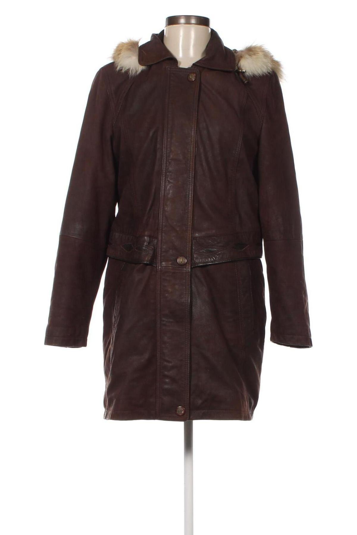 Damen Lederjacke, Größe XS, Farbe Braun, Preis € 74,46