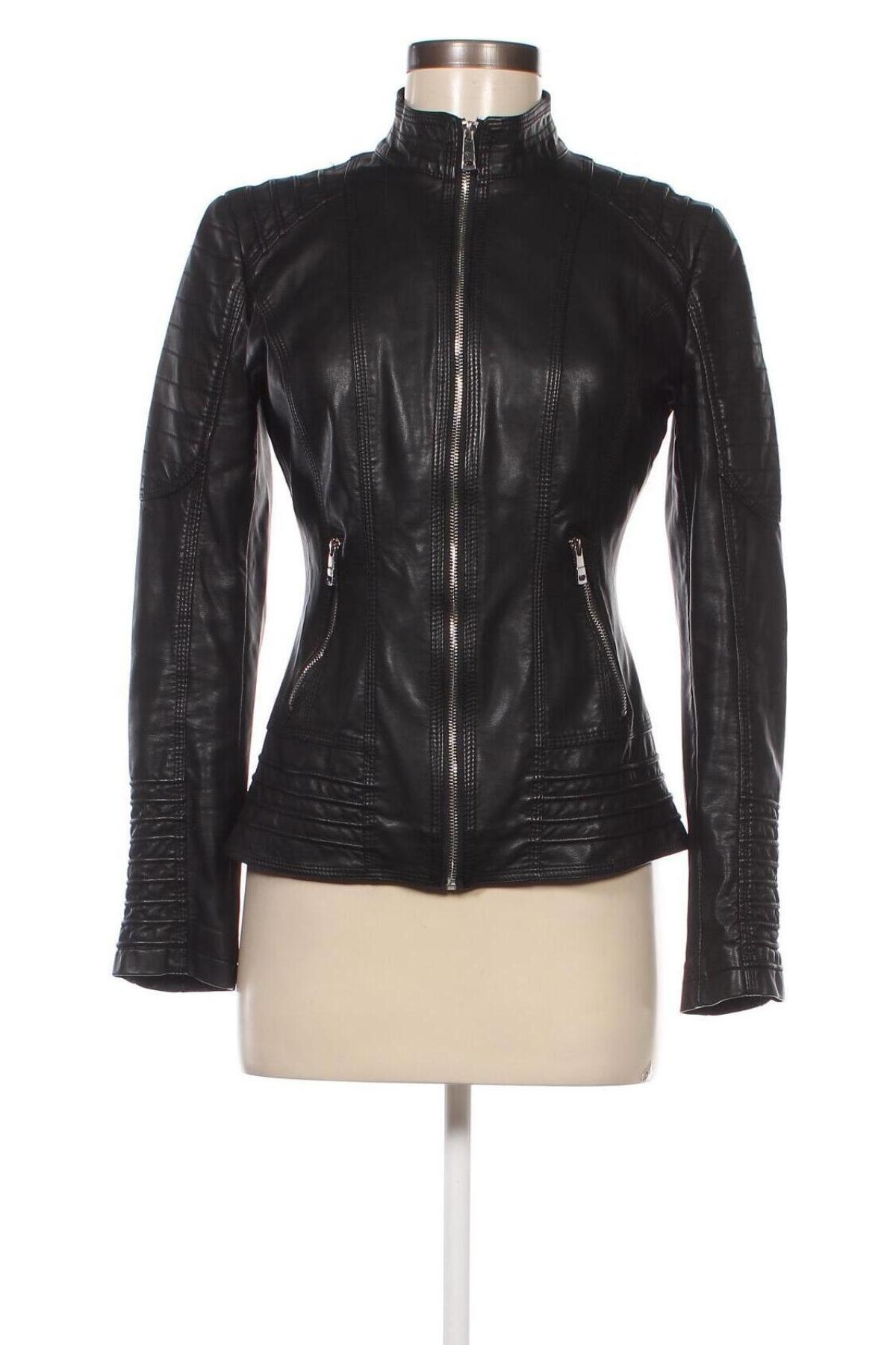 Dámska kožená bunda , Veľkosť M, Farba Čierna, Cena  25,06 €