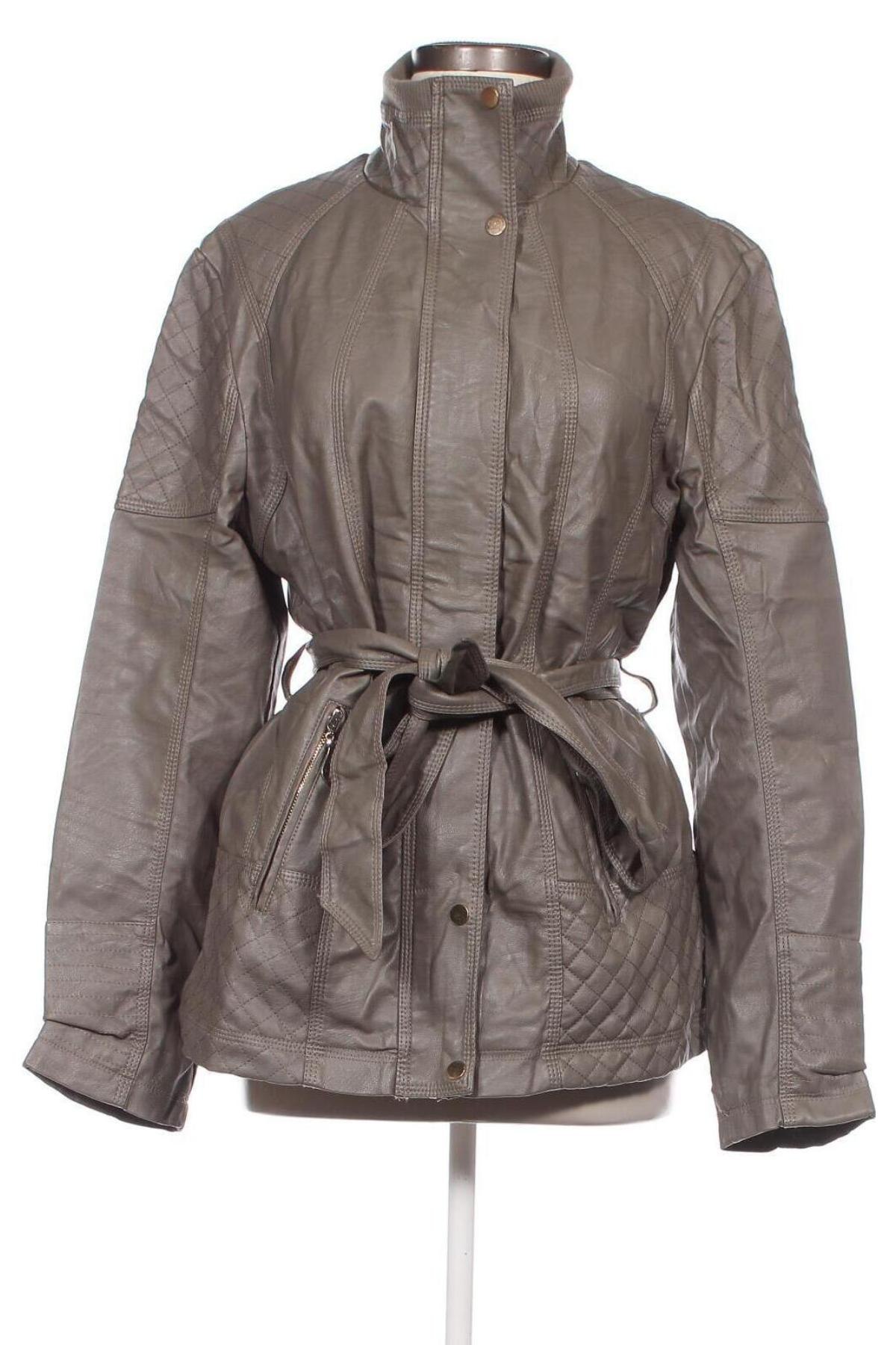Dámska kožená bunda , Veľkosť XXL, Farba Béžová, Cena  21,39 €