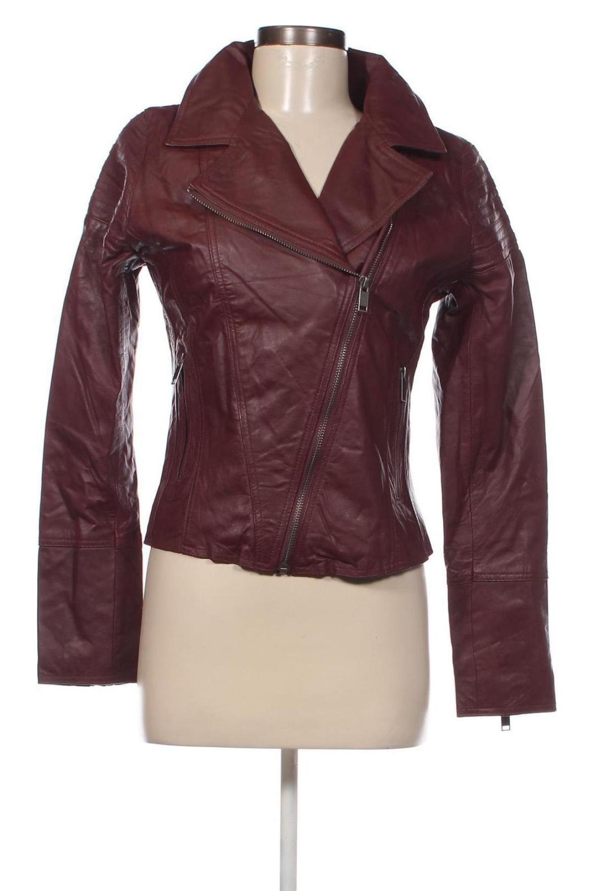Dámská kožená bunda  Chyston, Velikost XL, Barva Červená, Cena  5 670,00 Kč