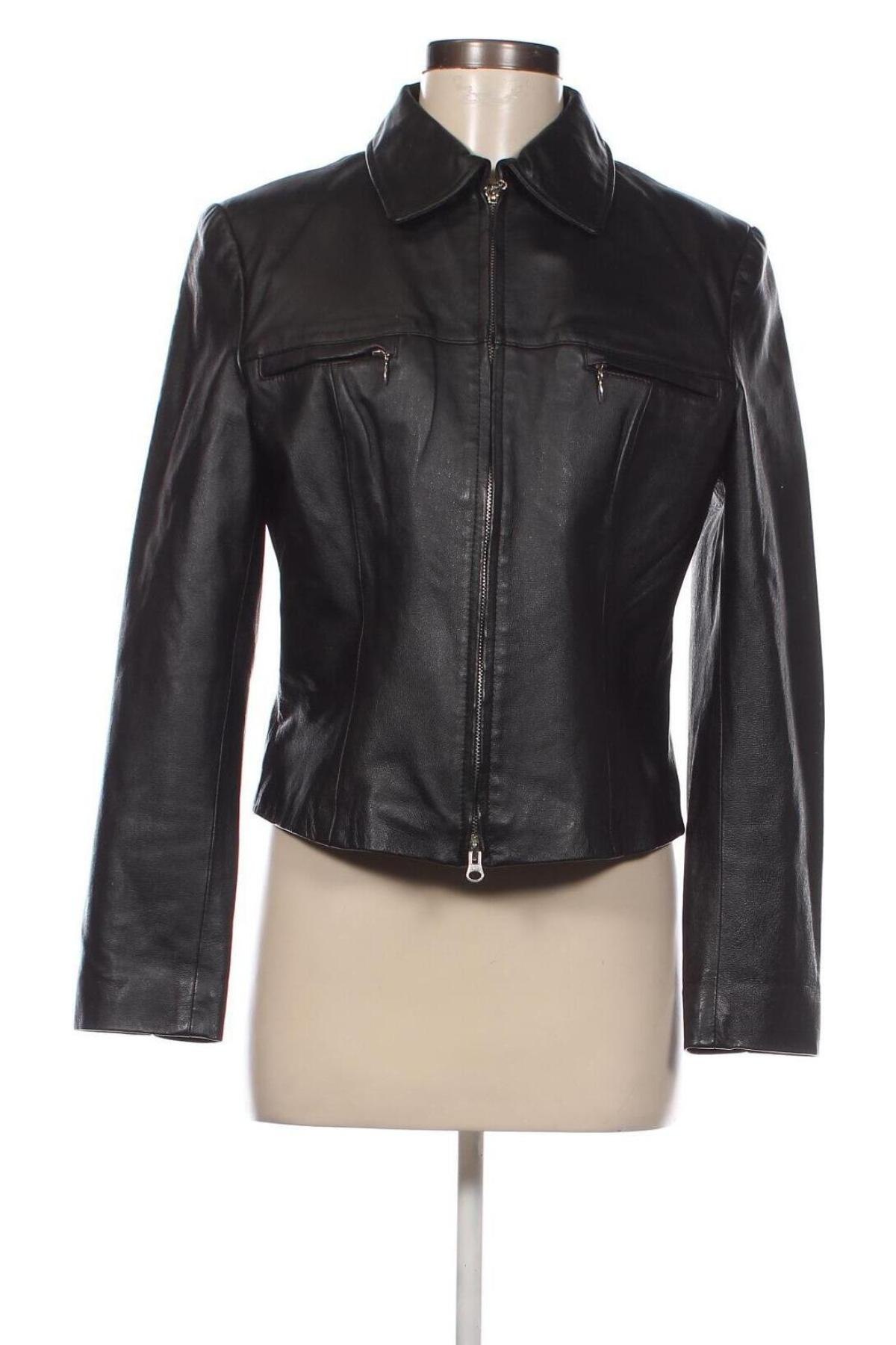 Dámska kožená bunda  Collection, Veľkosť M, Farba Čierna, Cena  60,67 €