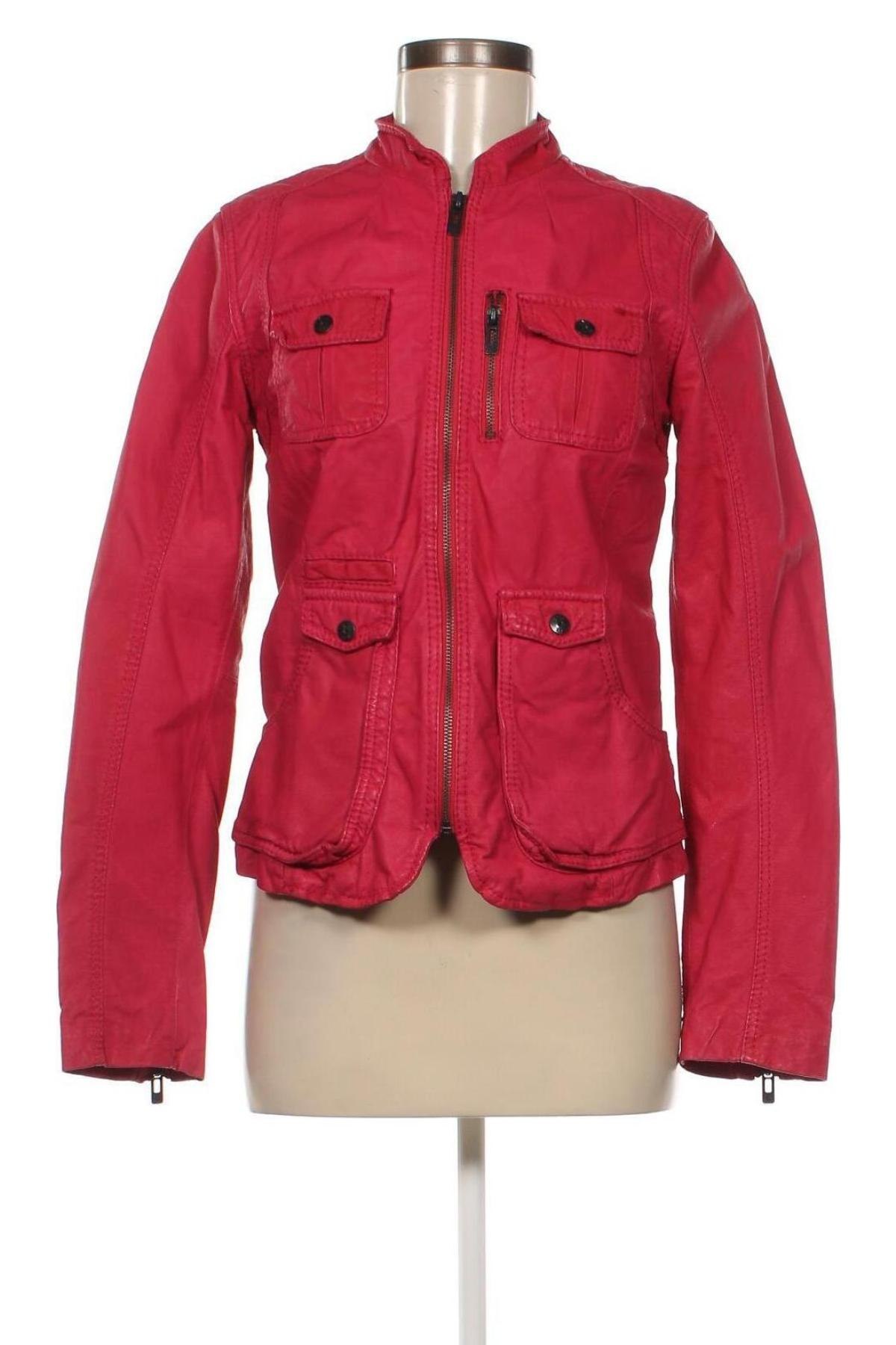 Dámska kožená bunda  Maze, Veľkosť M, Farba Ružová, Cena  66,50 €