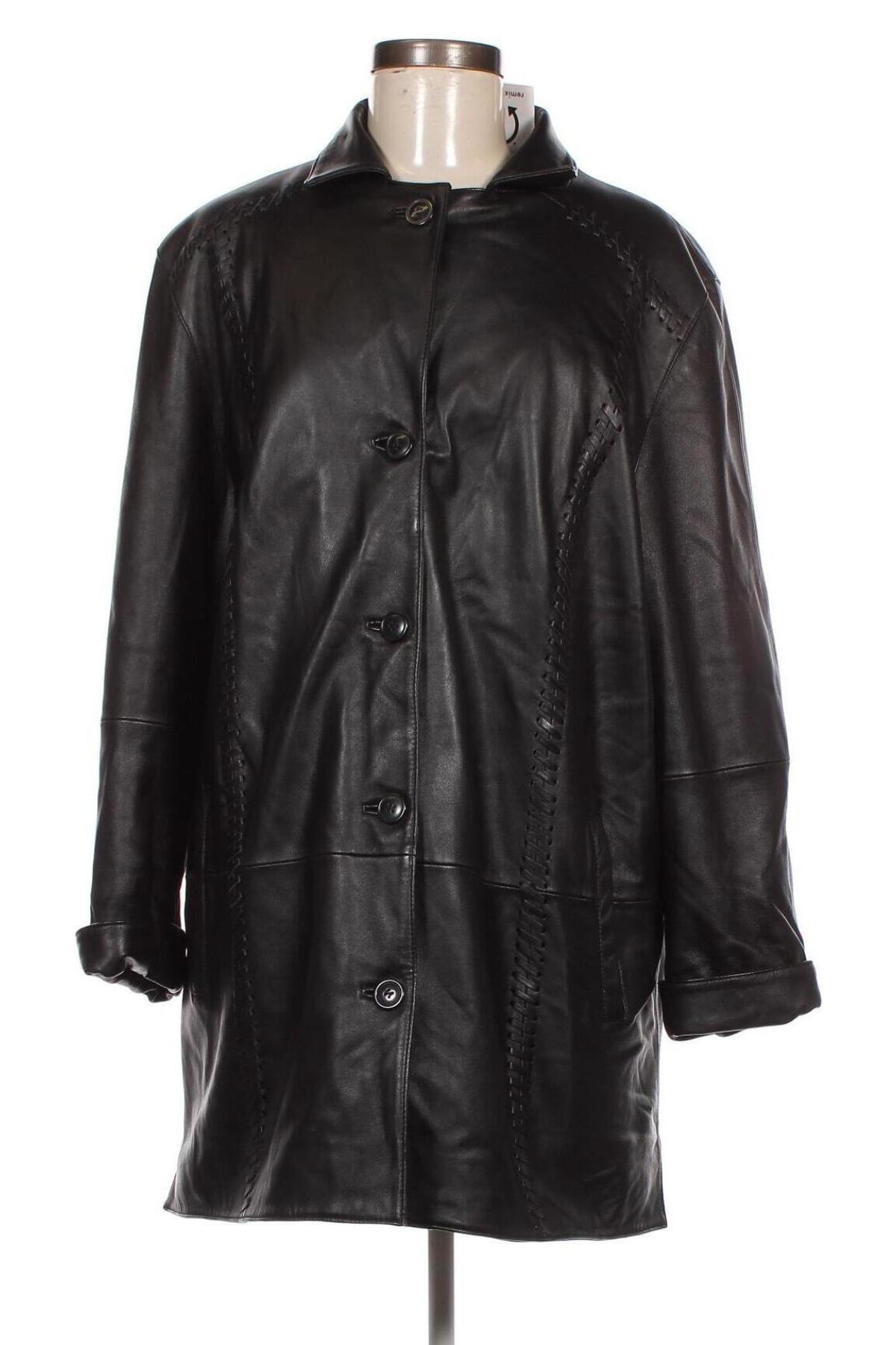 Damen Lederjacke Morena, Größe XL, Farbe Schwarz, Preis 49,89 €
