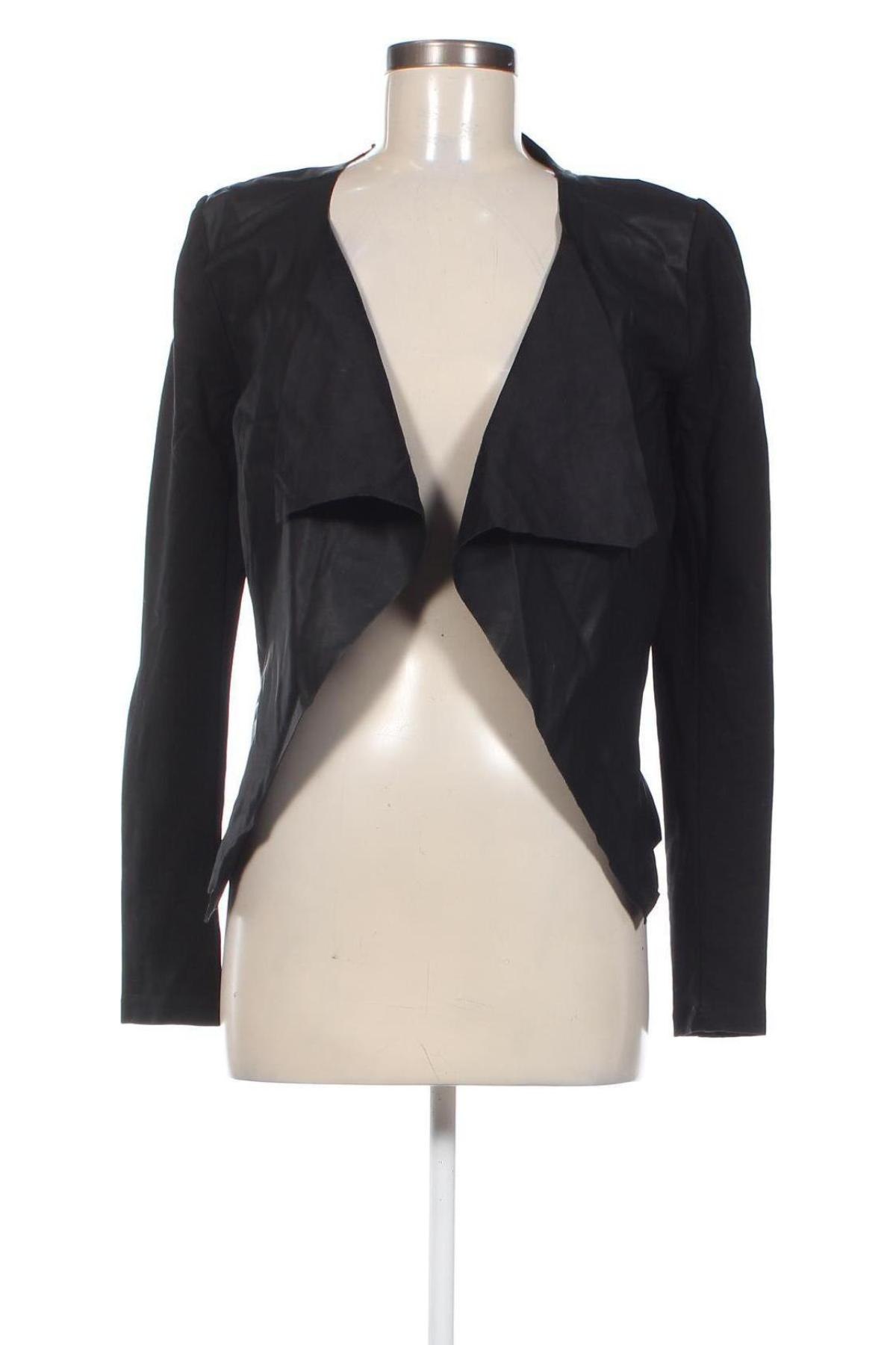 Damen Lederjacke ONLY, Größe S, Farbe Schwarz, Preis 14,33 €