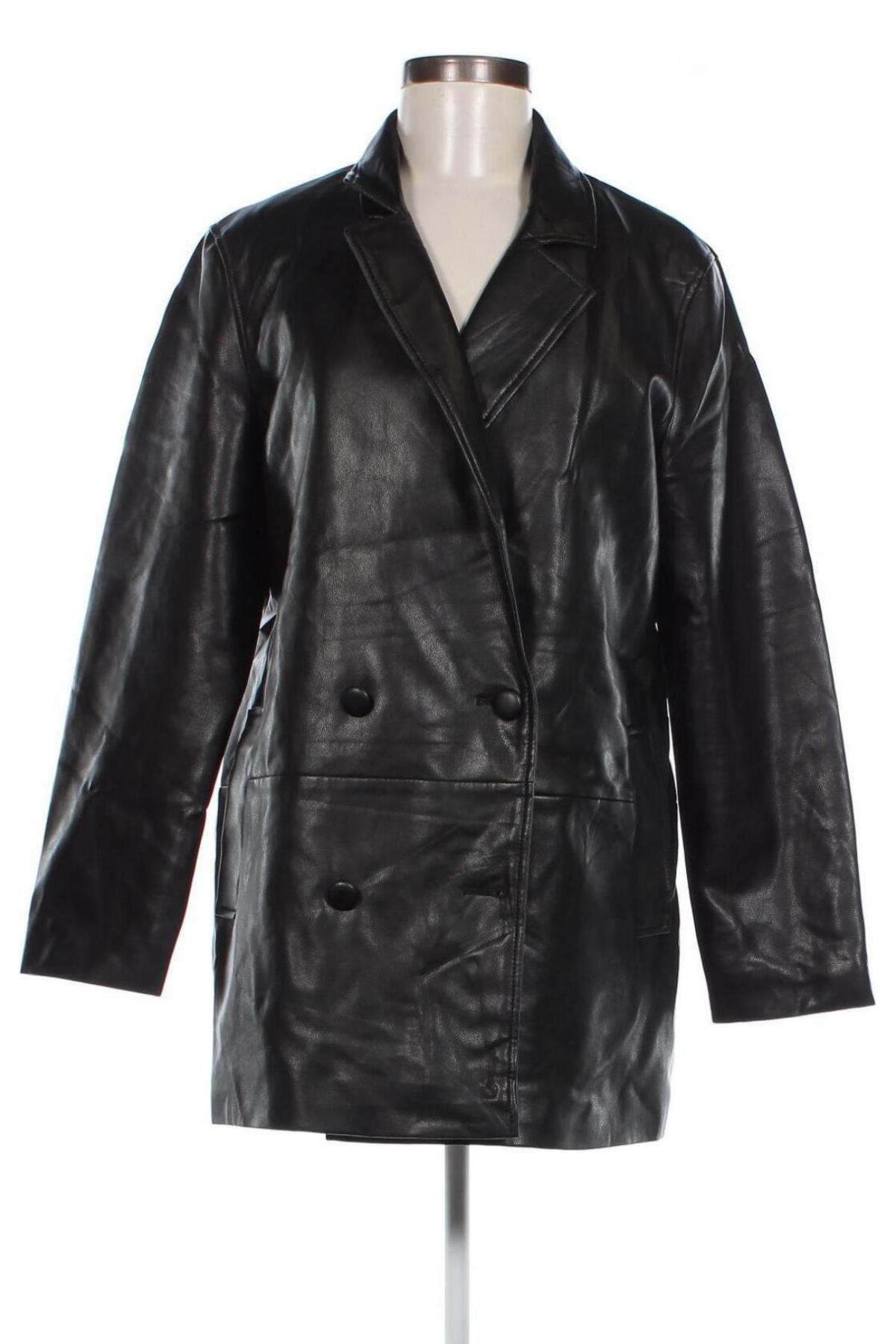 Dámska kožená bunda  Primark, Veľkosť M, Farba Čierna, Cena  18,61 €