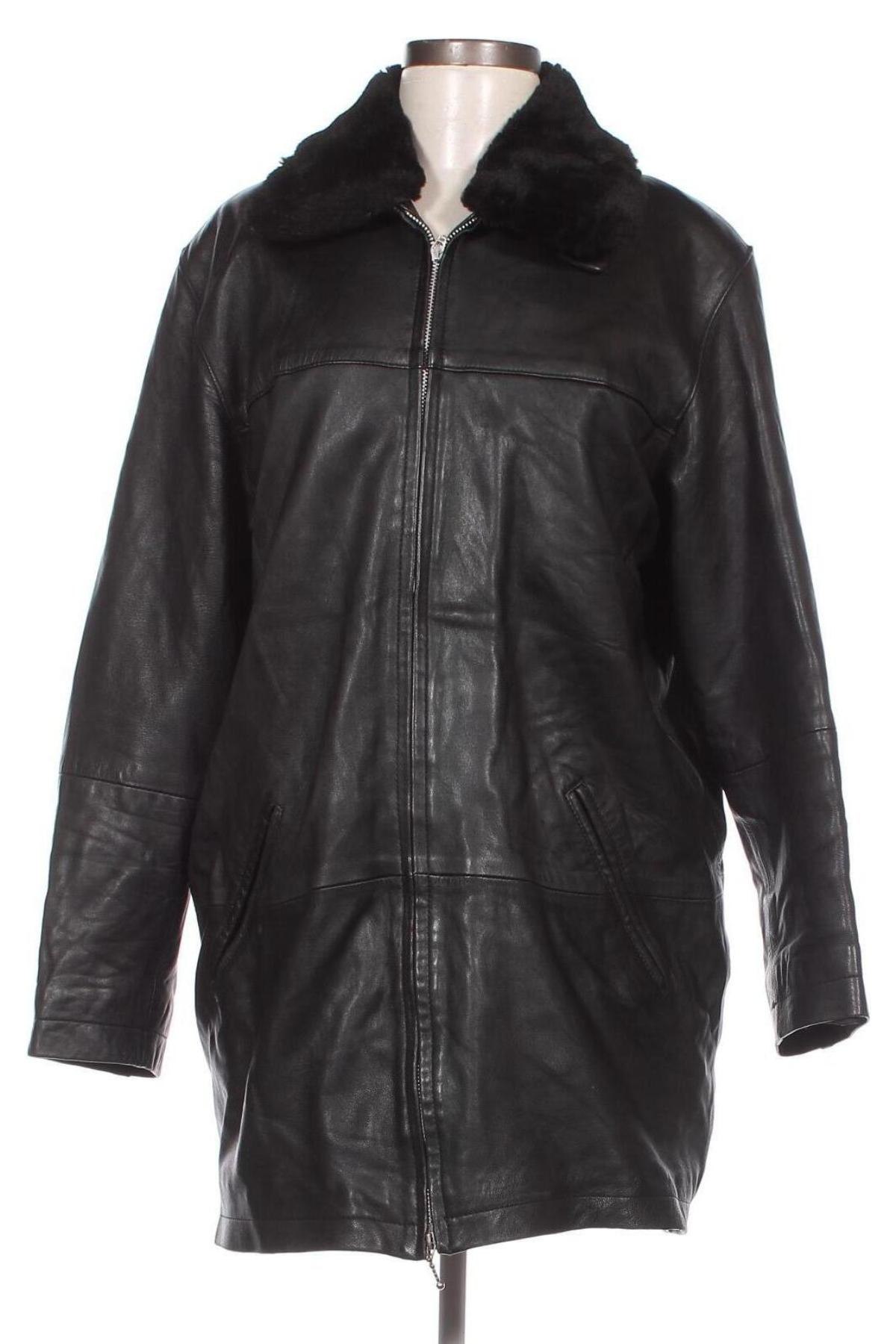 Dámska kožená bunda  TCM, Veľkosť L, Farba Čierna, Cena  15,17 €