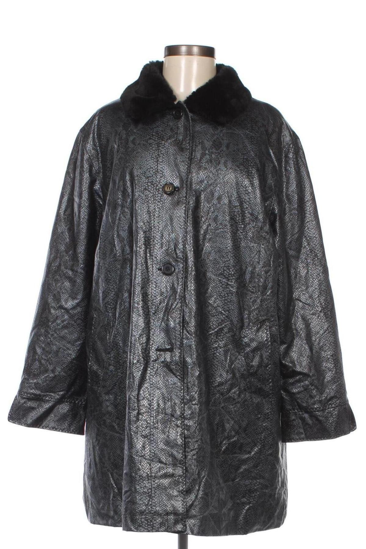 Дамско кожено яке Yessica, Размер XL, Цвят Многоцветен, Цена 32,83 лв.