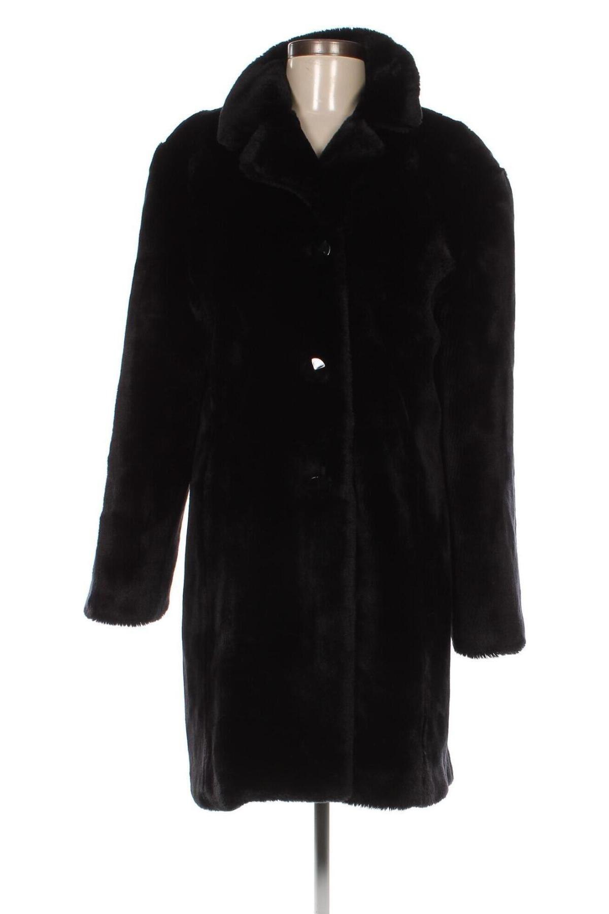 Дамско палто, Размер M, Цвят Черен, Цена 70,62 лв.