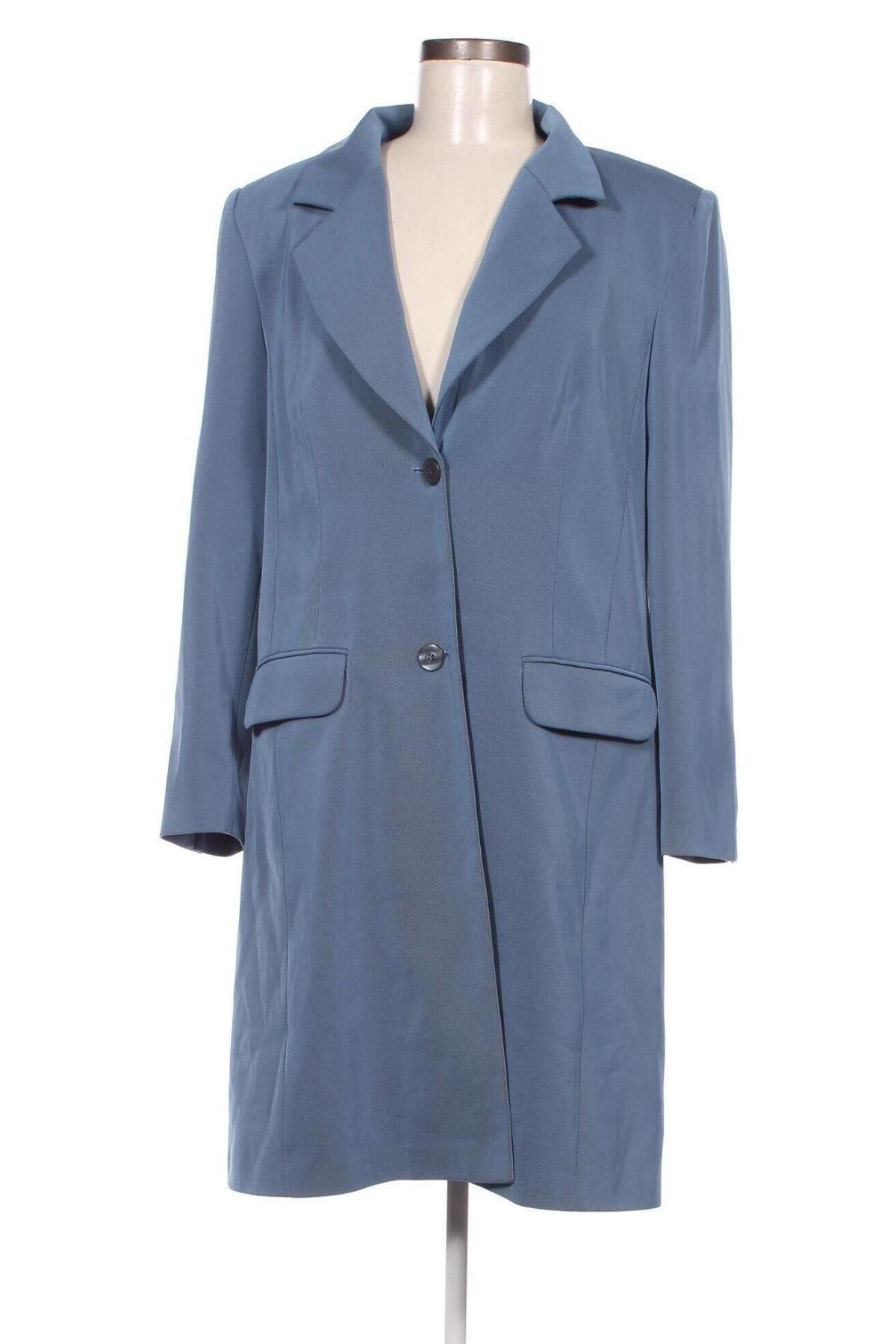 Dámský kabát , Velikost L, Barva Modrá, Cena  256,00 Kč