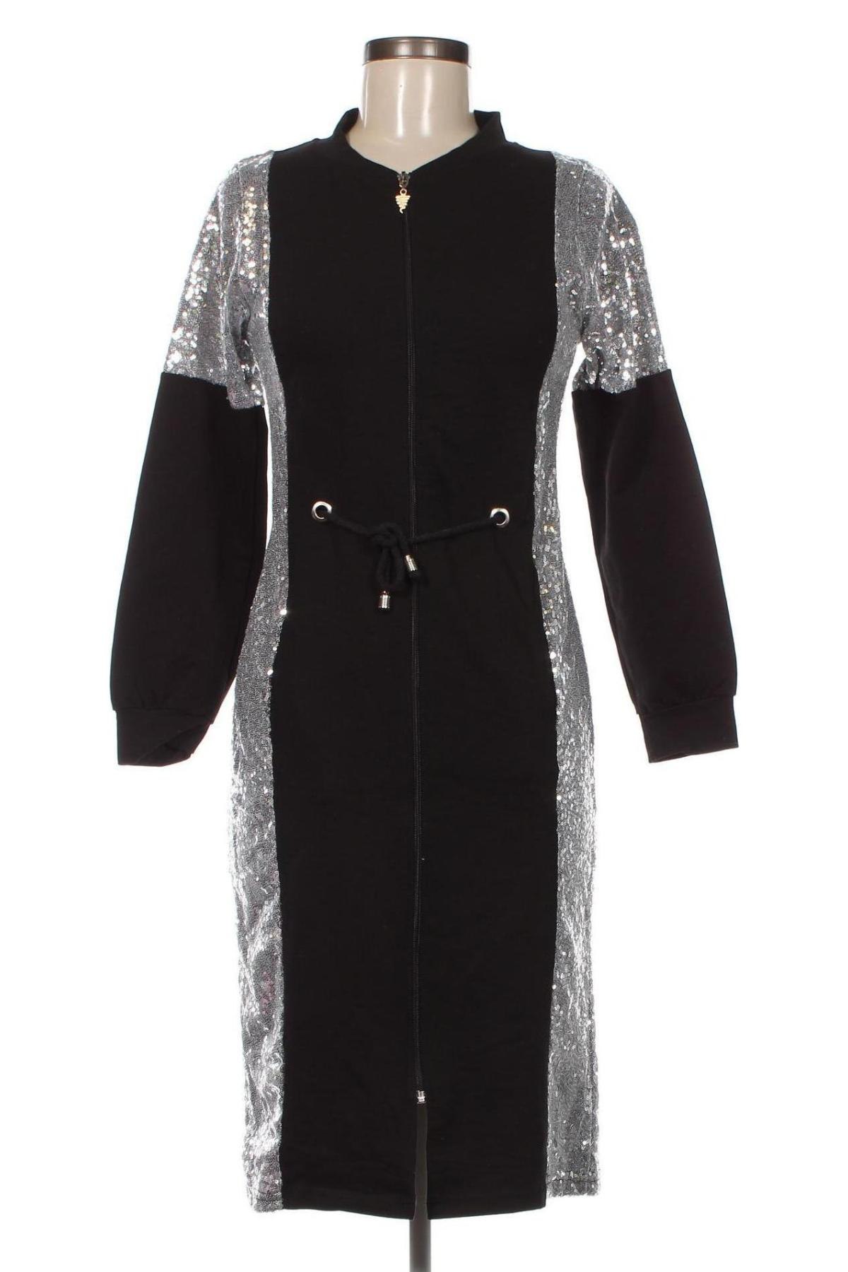 Дамско палто, Размер M, Цвят Черен, Цена 36,48 лв.