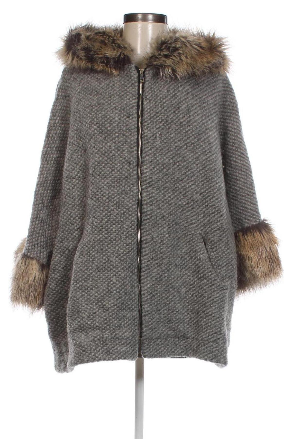 Γυναικείο παλτό, Μέγεθος L, Χρώμα Γκρί, Τιμή 23,17 €