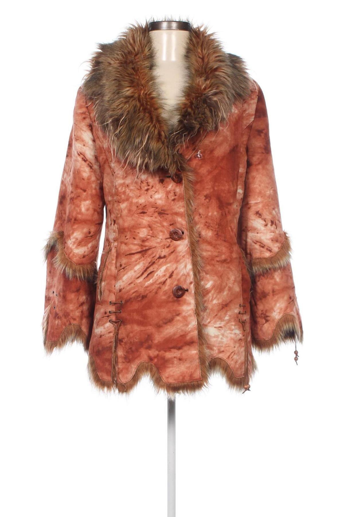 Дамско палто, Размер L, Цвят Червен, Цена 56,71 лв.