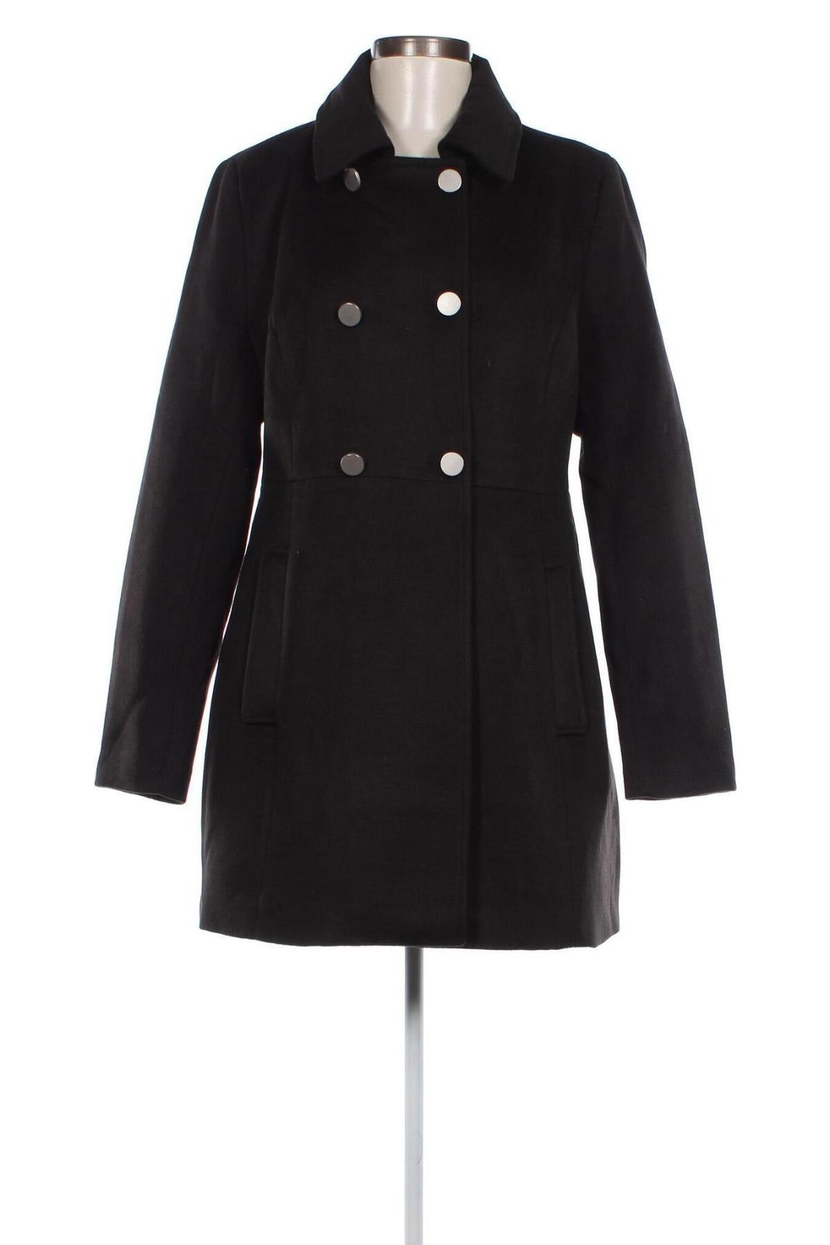 Γυναικείο παλτό About You, Μέγεθος L, Χρώμα Μαύρο, Τιμή 32,33 €