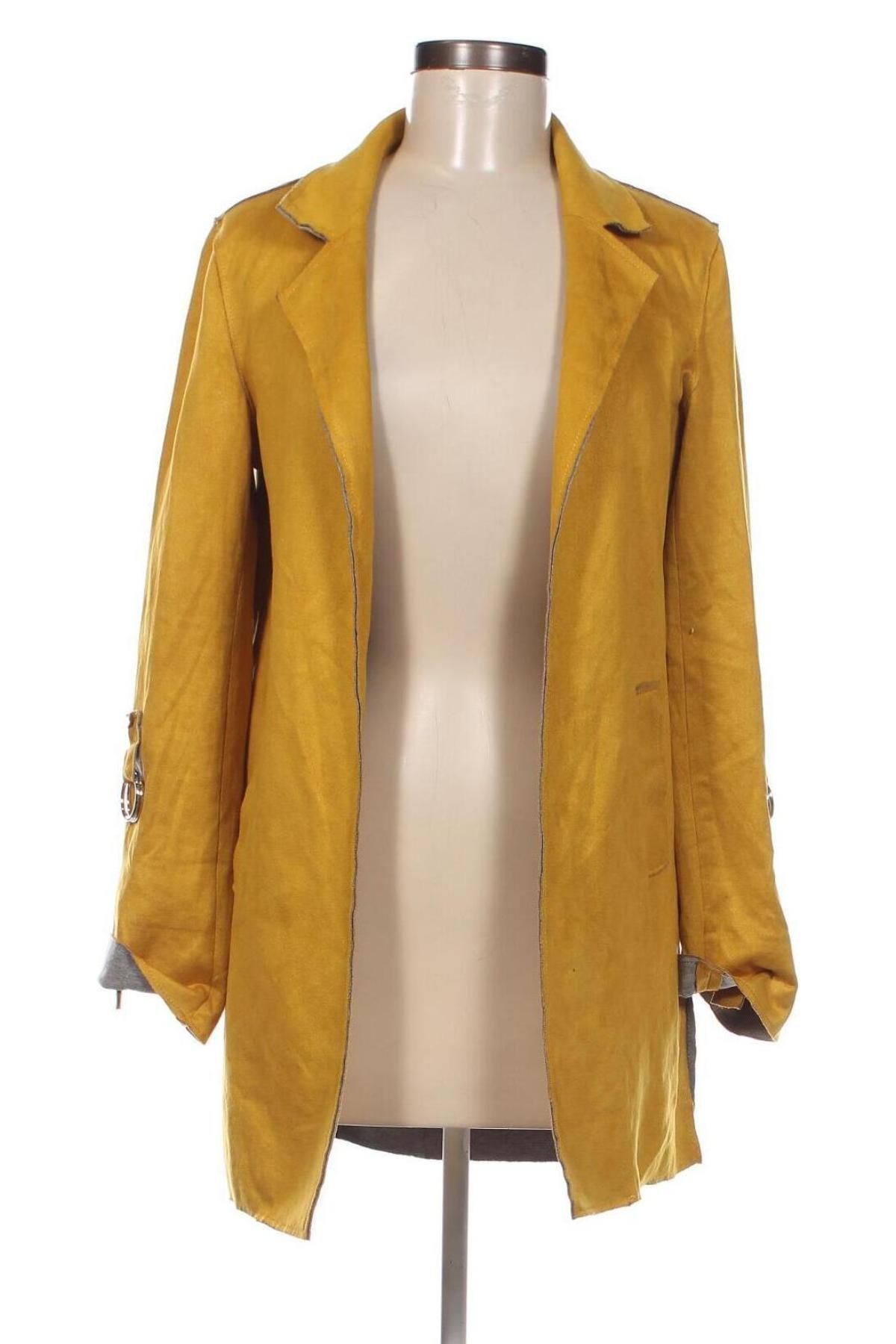 Palton de femei Blind Date, Mărime S, Culoare Galben, Preț 107,37 Lei