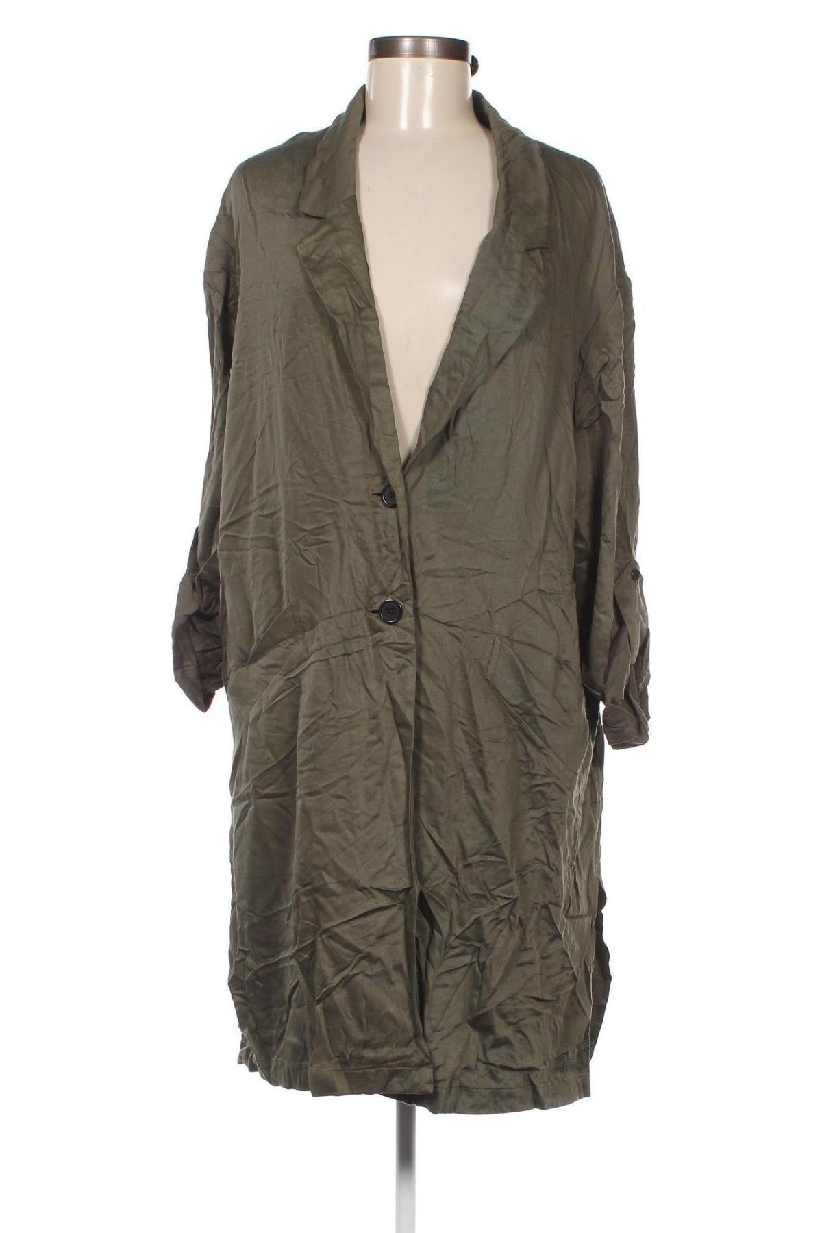 Дамско палто Body Flirt, Размер XL, Цвят Зелен, Цена 26,24 лв.