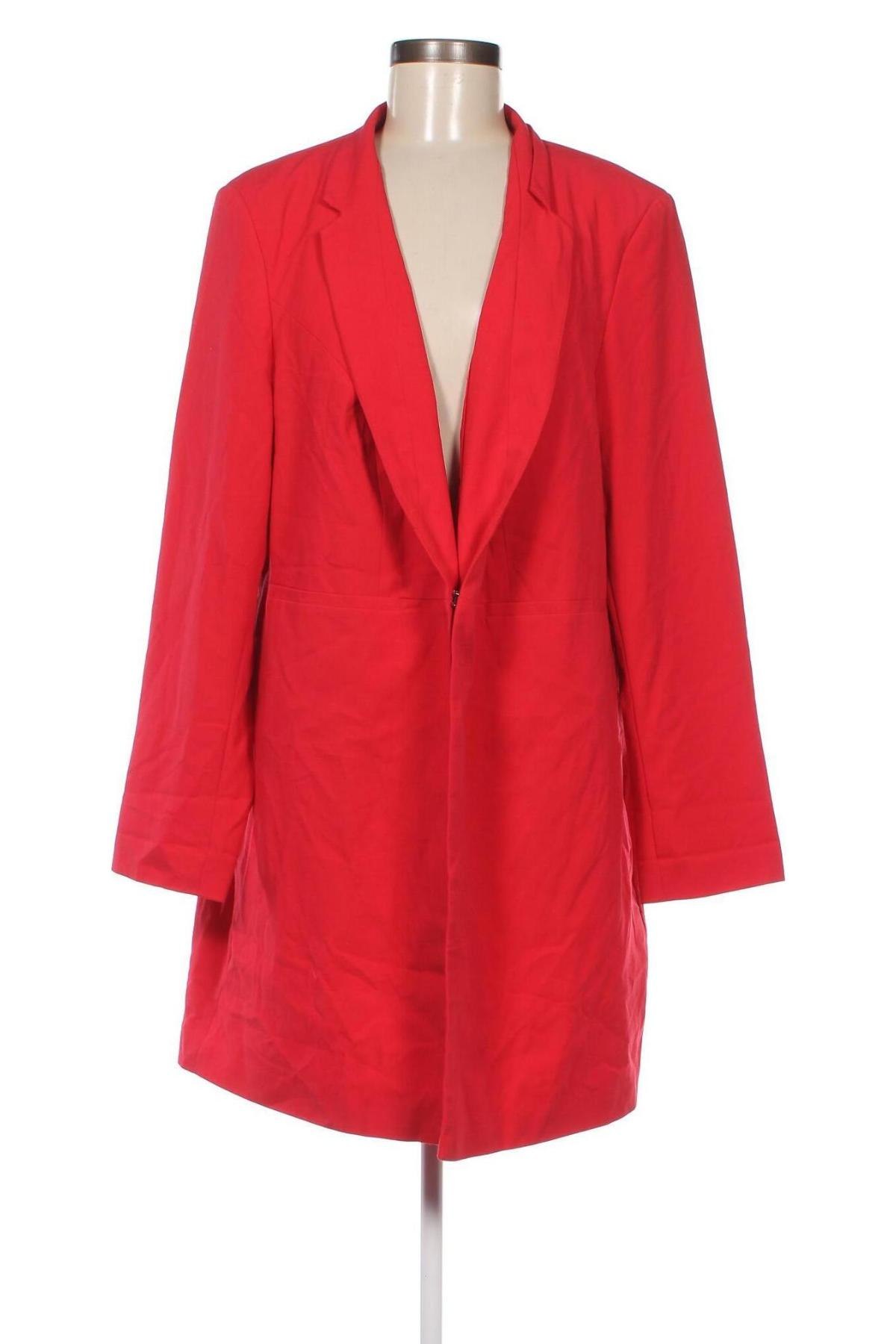 Γυναικείο παλτό Bpc Bonprix Collection, Μέγεθος XXL, Χρώμα Κόκκινο, Τιμή 32,07 €