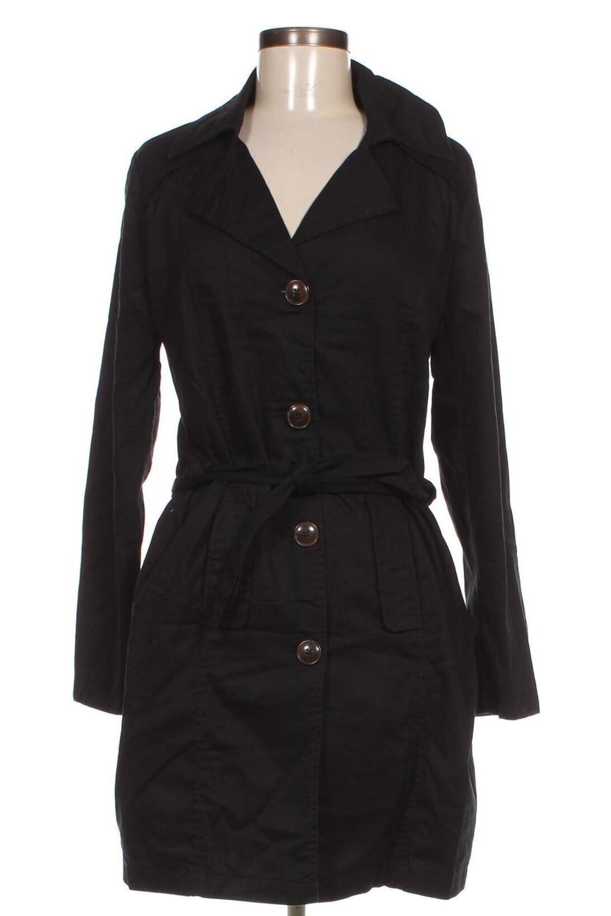 Дамско палто Bpc Bonprix Collection, Размер S, Цвят Черен, Цена 26,24 лв.