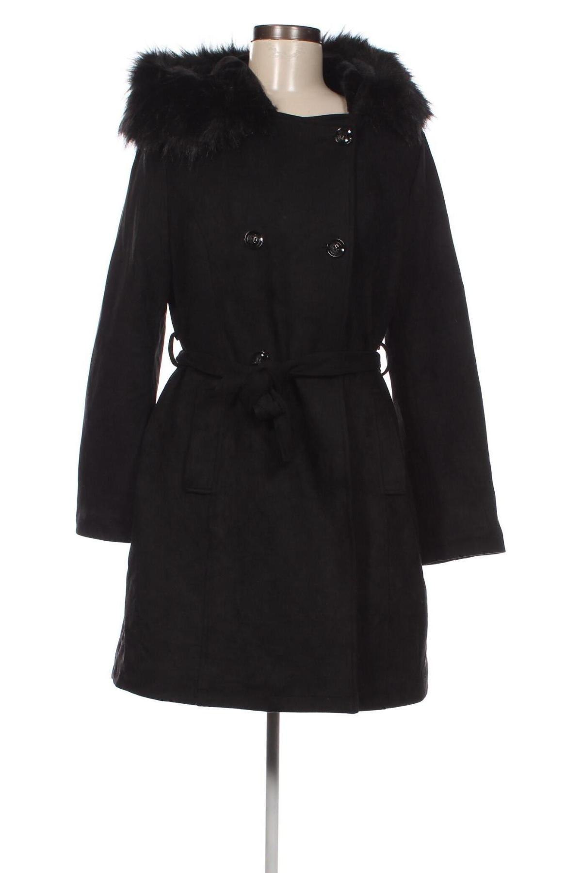Γυναικείο παλτό Chicoree, Μέγεθος M, Χρώμα Μαύρο, Τιμή 9,93 €