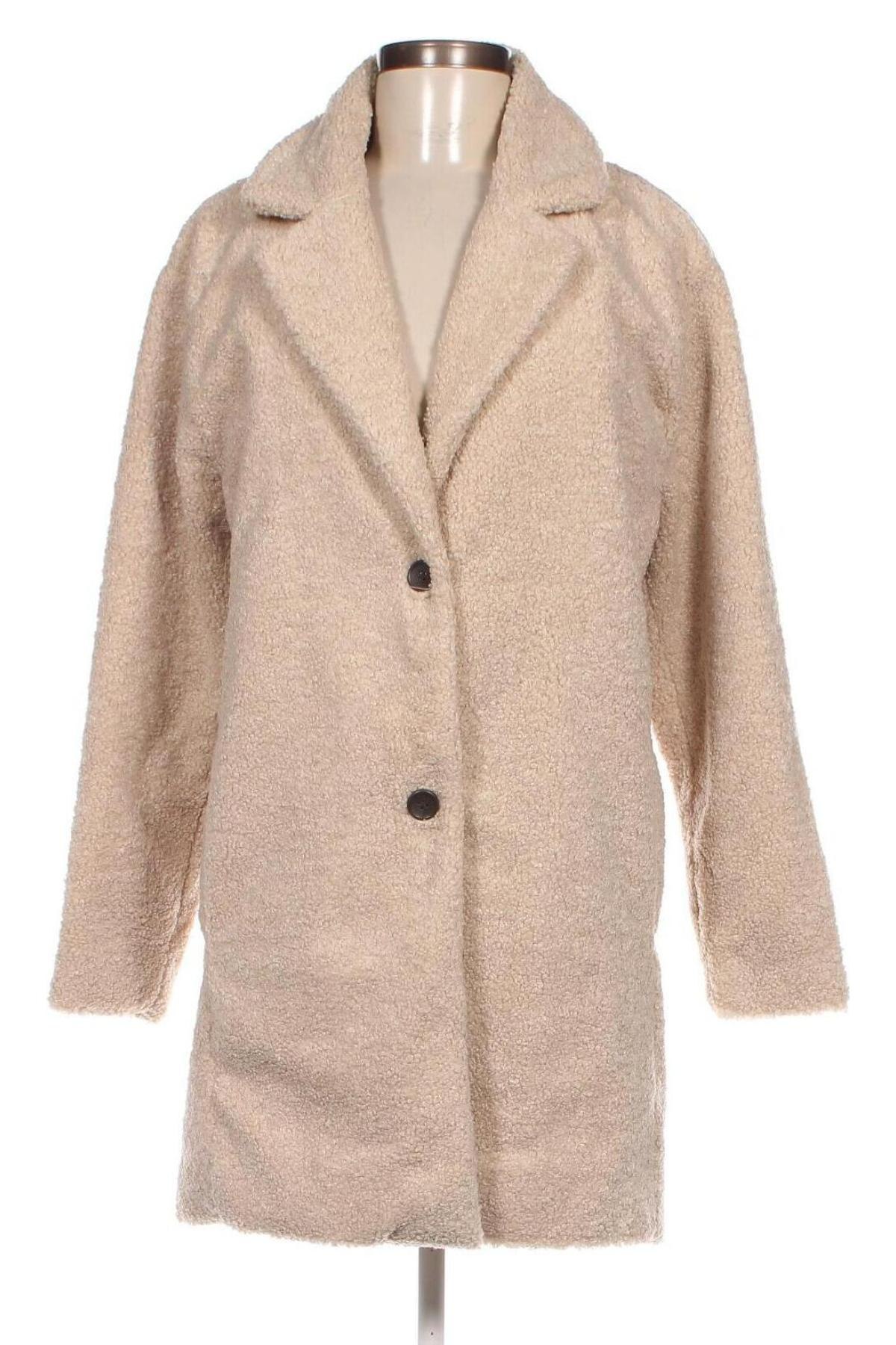 Дамско палто Daily Ritual, Размер XS, Цвят Бежов, Цена 70,52 лв.