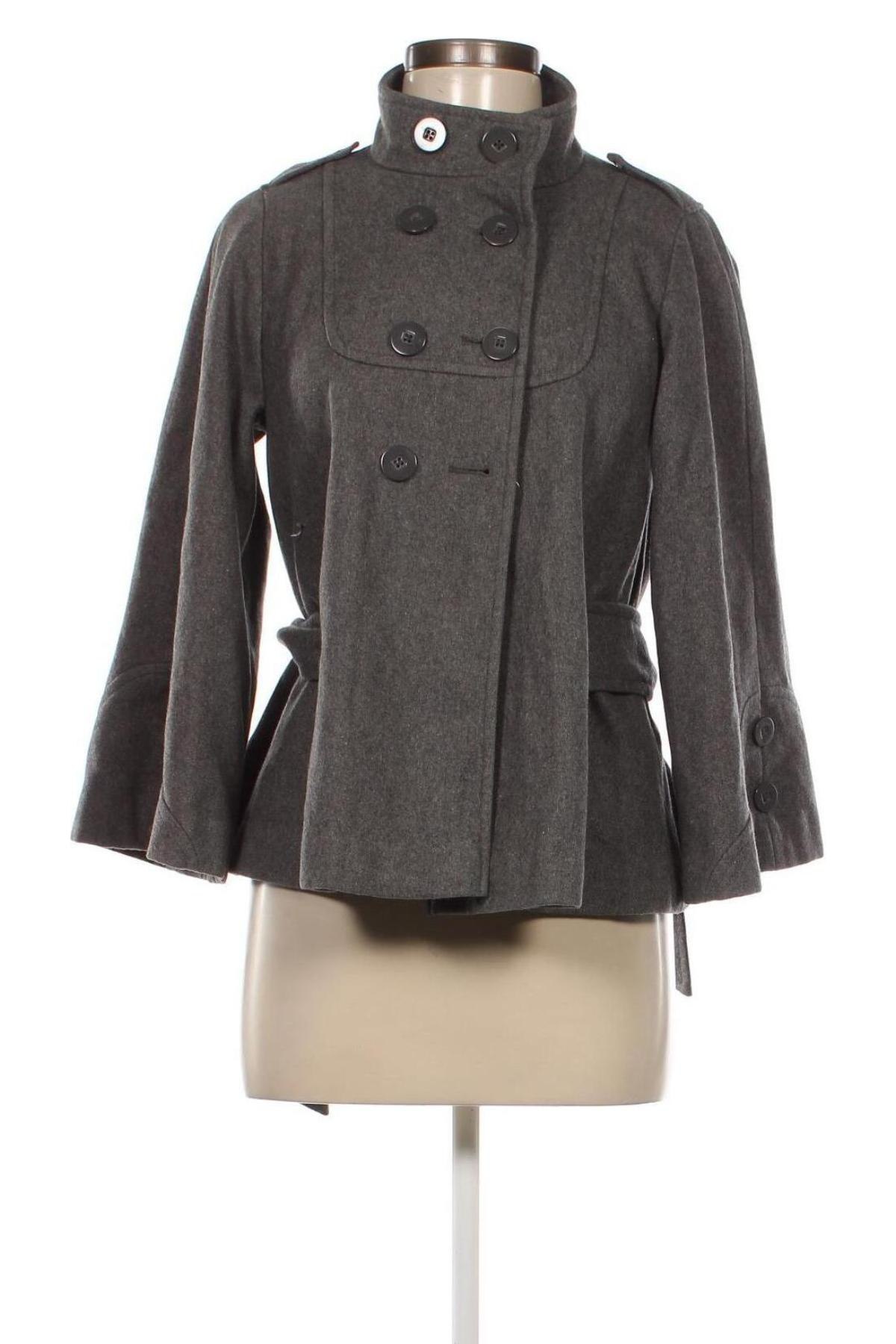 Дамско палто Dorothy Perkins, Размер M, Цвят Сив, Цена 21,29 лв.