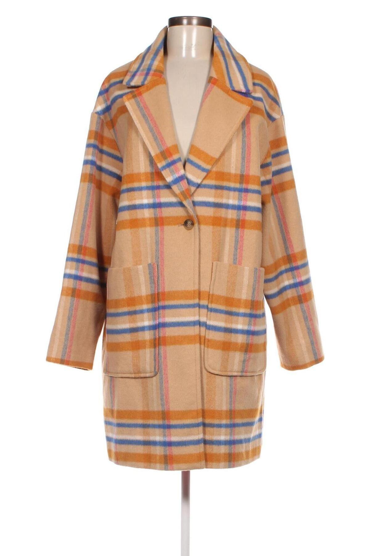 Γυναικείο παλτό Edc By Esprit, Μέγεθος XL, Χρώμα Πολύχρωμο, Τιμή 29,77 €