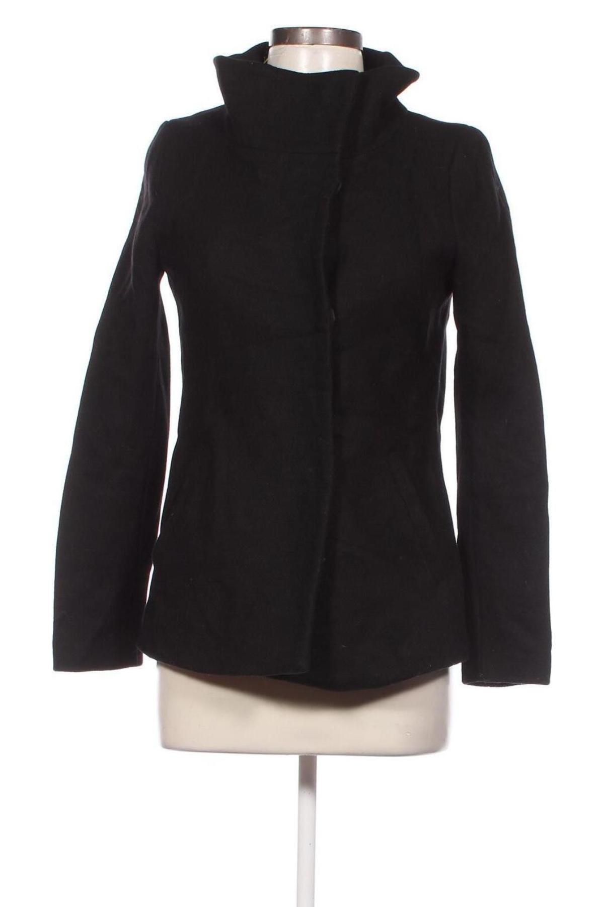 Дамско палто Hallhuber, Размер XS, Цвят Черен, Цена 89,28 лв.