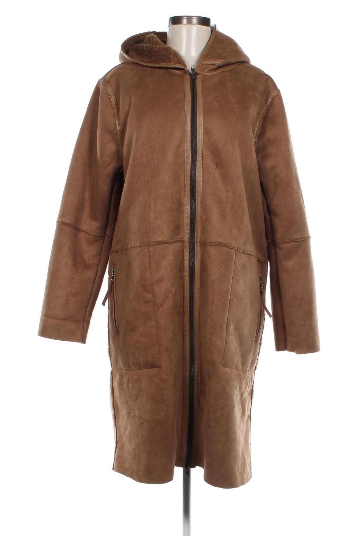 Damski płaszcz Jake*s, Rozmiar XL, Kolor Brązowy, Cena 149,80 zł