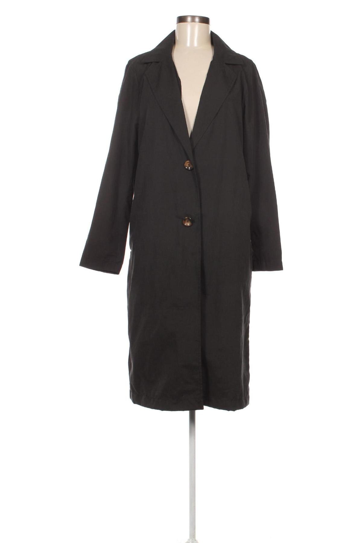 Дамско палто Jdy, Размер L, Цвят Черен, Цена 30,90 лв.