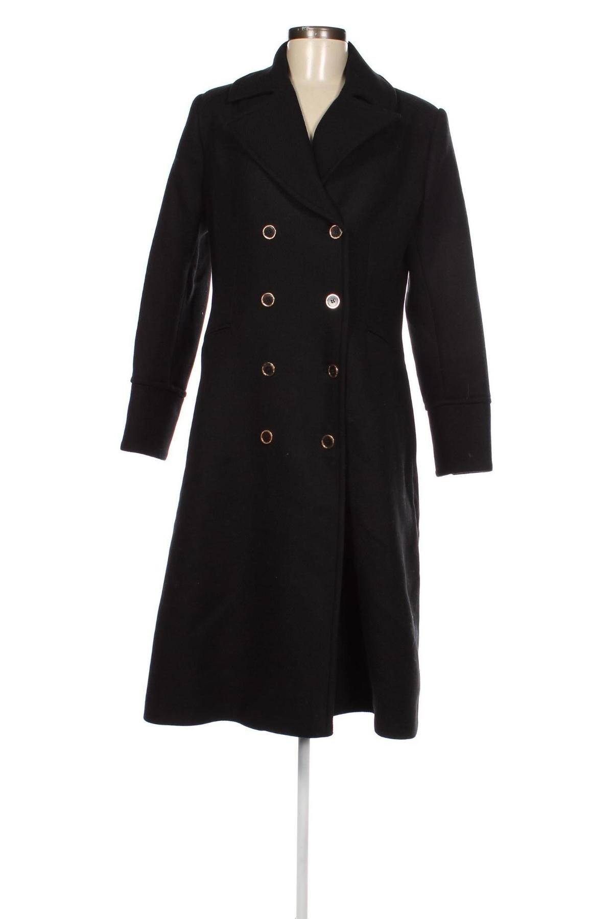 Γυναικείο παλτό Karen Millen, Μέγεθος L, Χρώμα Μαύρο, Τιμή 182,60 €
