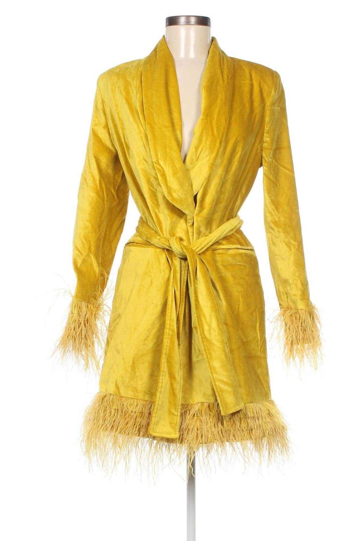 Γυναικείο παλτό Karen Millen, Μέγεθος M, Χρώμα Κίτρινο, Τιμή 310,31 €