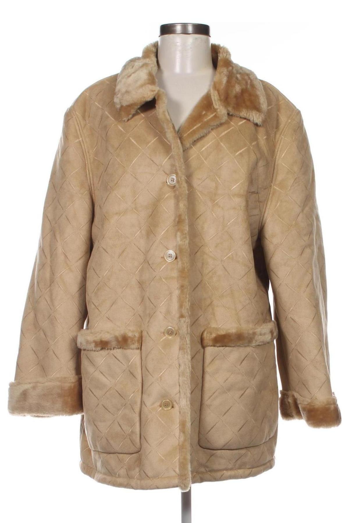 Γυναικείο παλτό Kingfield, Μέγεθος XL, Χρώμα  Μπέζ, Τιμή 31,77 €