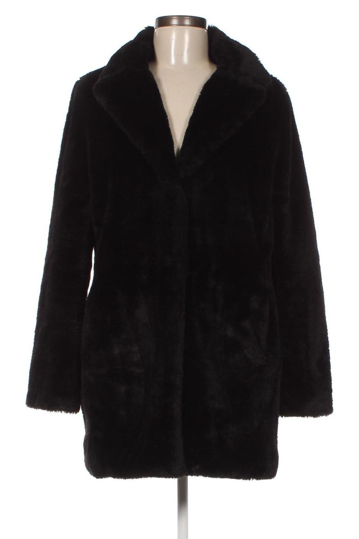Дамско палто LCW, Размер M, Цвят Черен, Цена 37,45 лв.