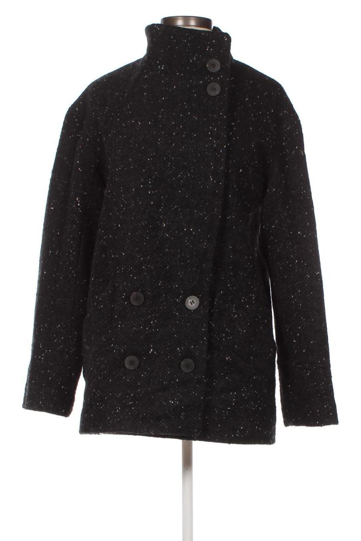 Дамско палто Mango, Размер M, Цвят Черен, Цена 35,04 лв.