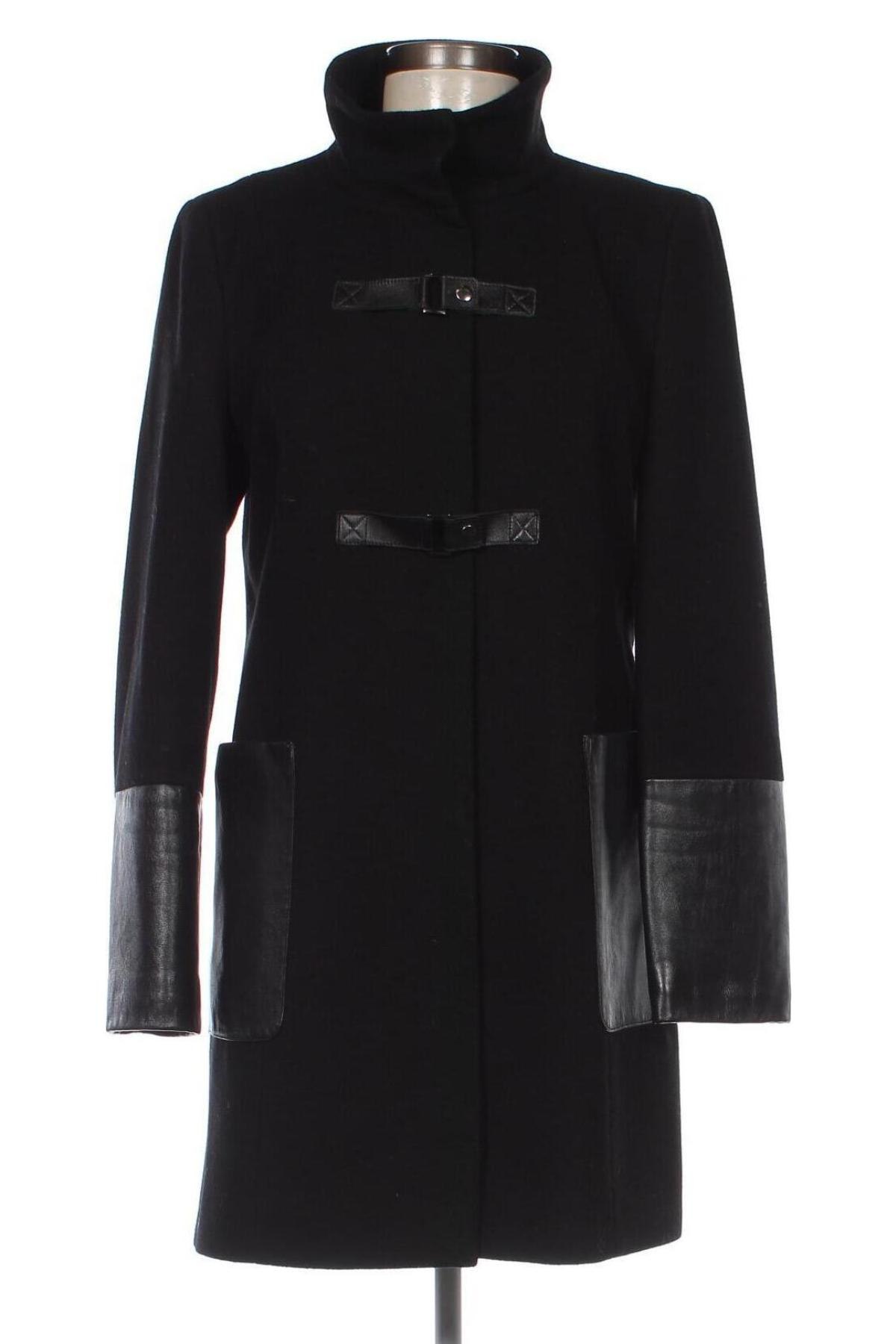 Palton de femei Marks & Spencer, Mărime M, Culoare Negru, Preț 64,15 Lei