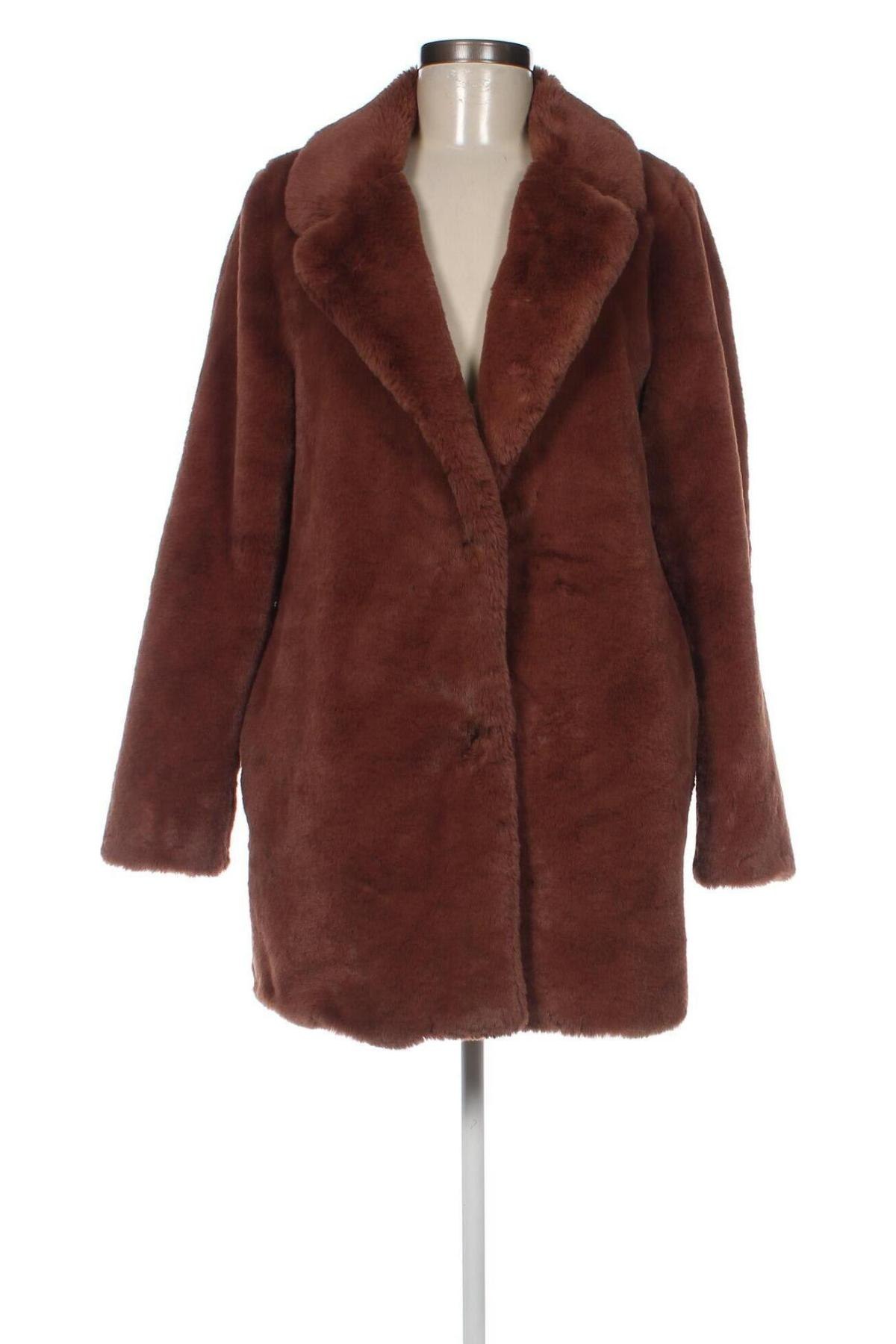 Γυναικείο παλτό New Look, Μέγεθος S, Χρώμα Καφέ, Τιμή 37,76 €